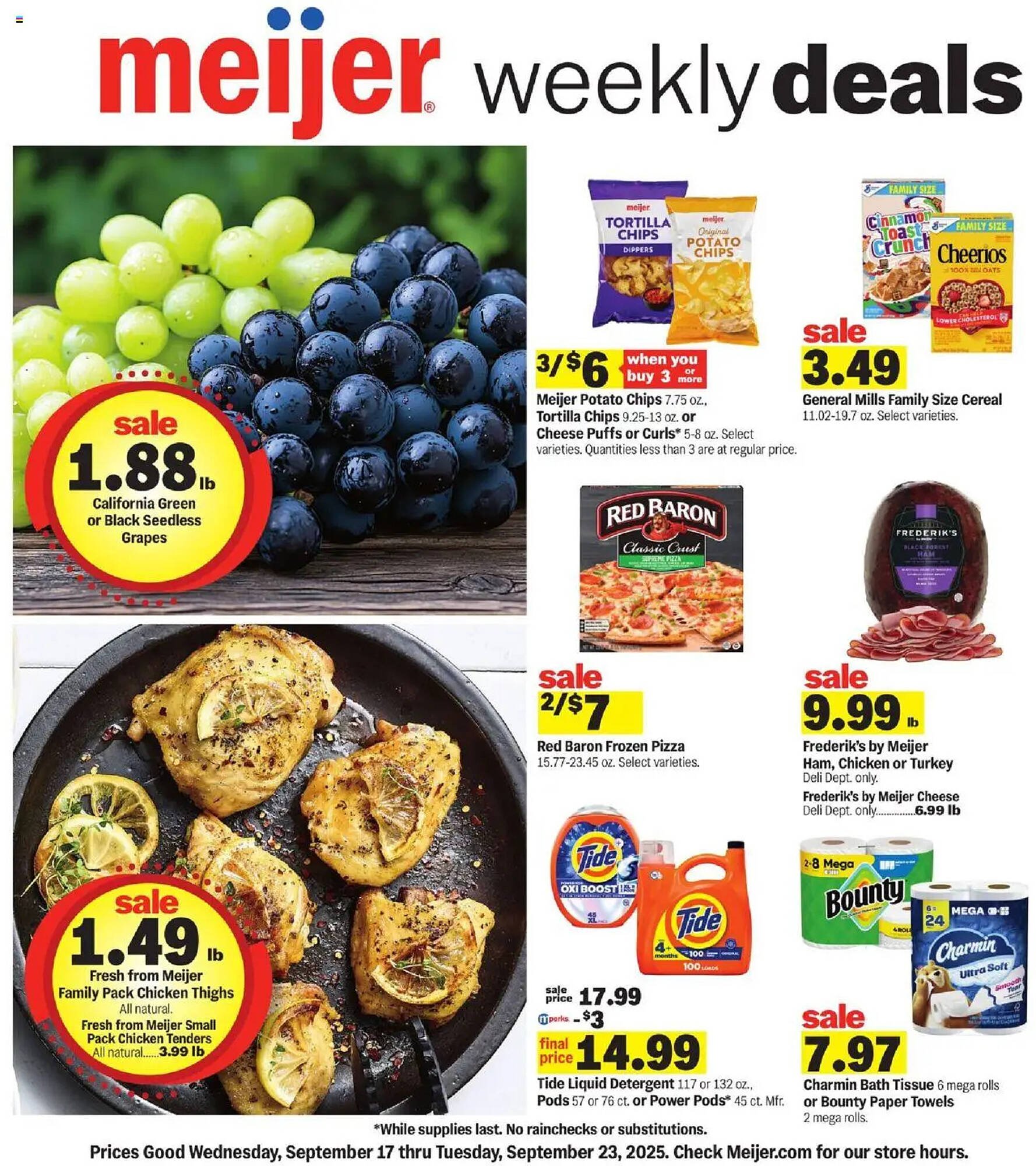 Meijer weekly ad (2025-09-17 - 2025-09-23) | 1