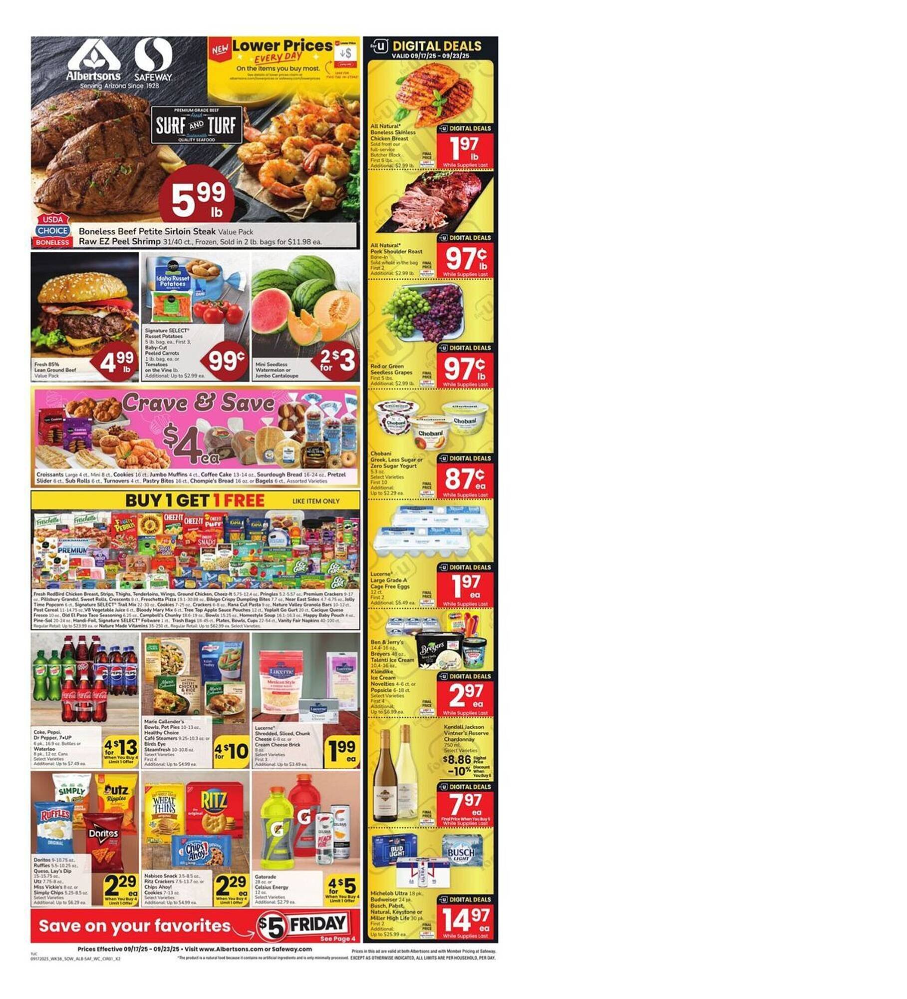 Albertsons weekly ad (2025-09-17 - 2025-09-23) | 1