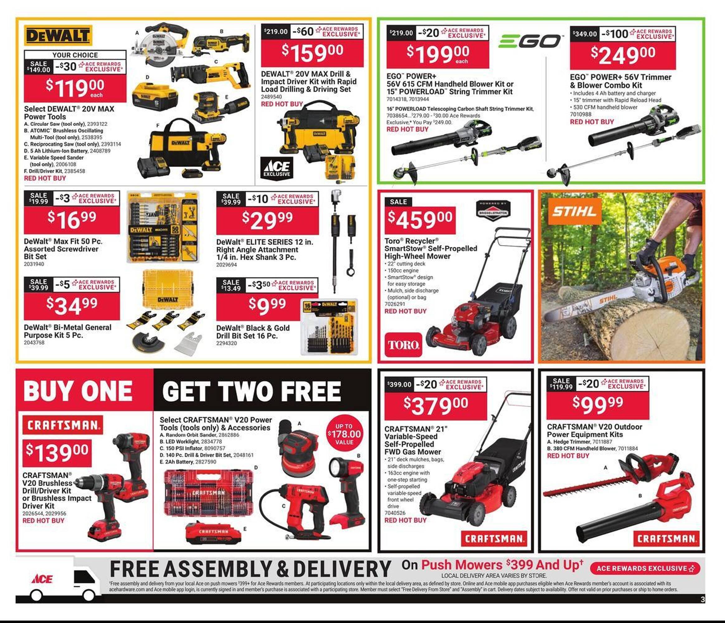 Ace Hardware flyer