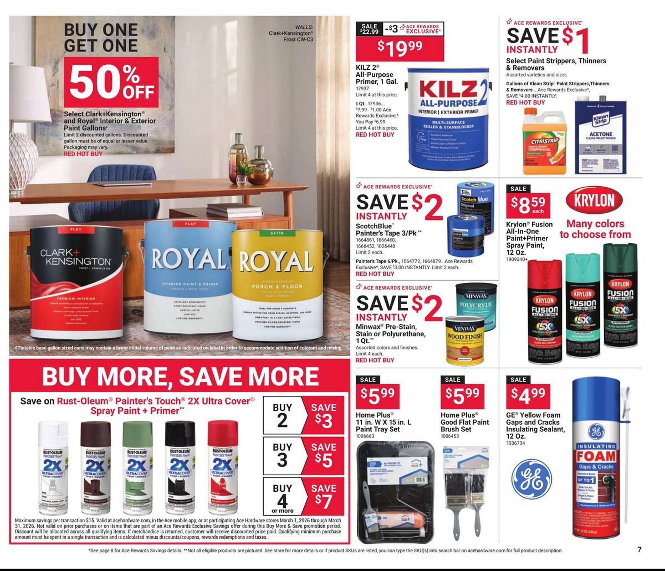 Ace Hardware flyer