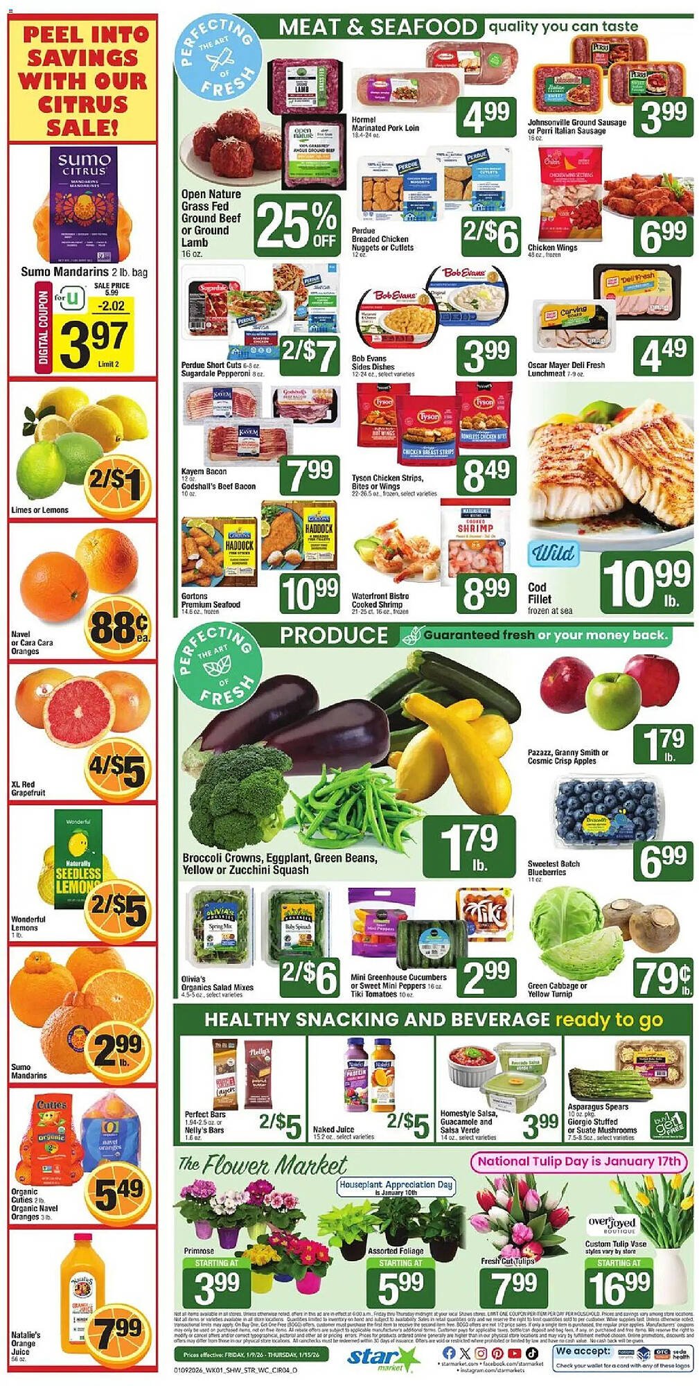 Star Market weekly ad