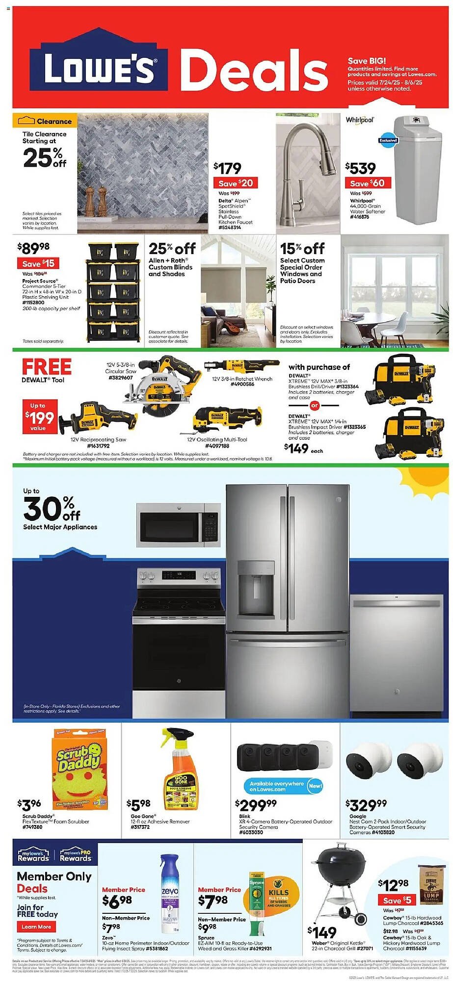 Lowe&#039;s Weekly Ad (2025-07-24 - 2025-08-07) | 1