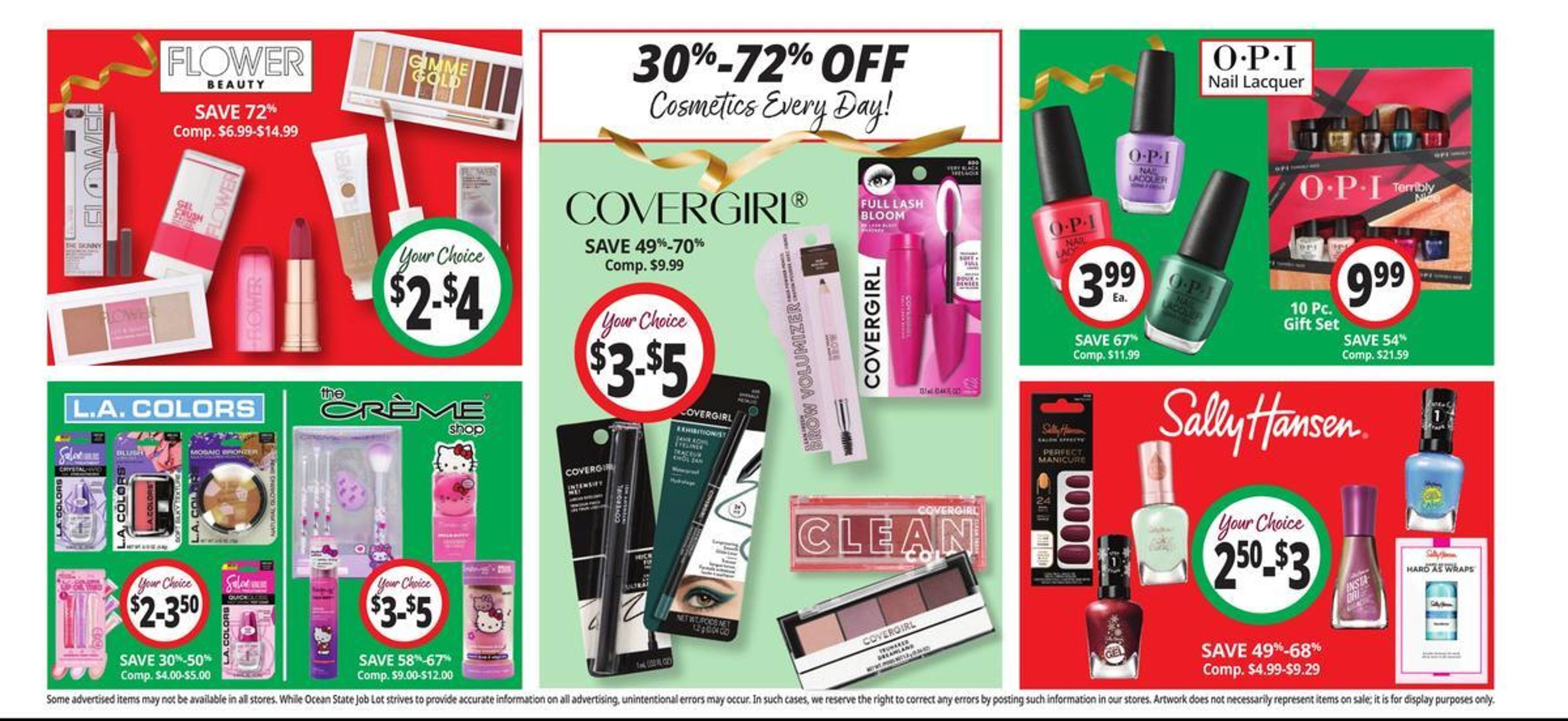 Ocean State Job Lot flyer