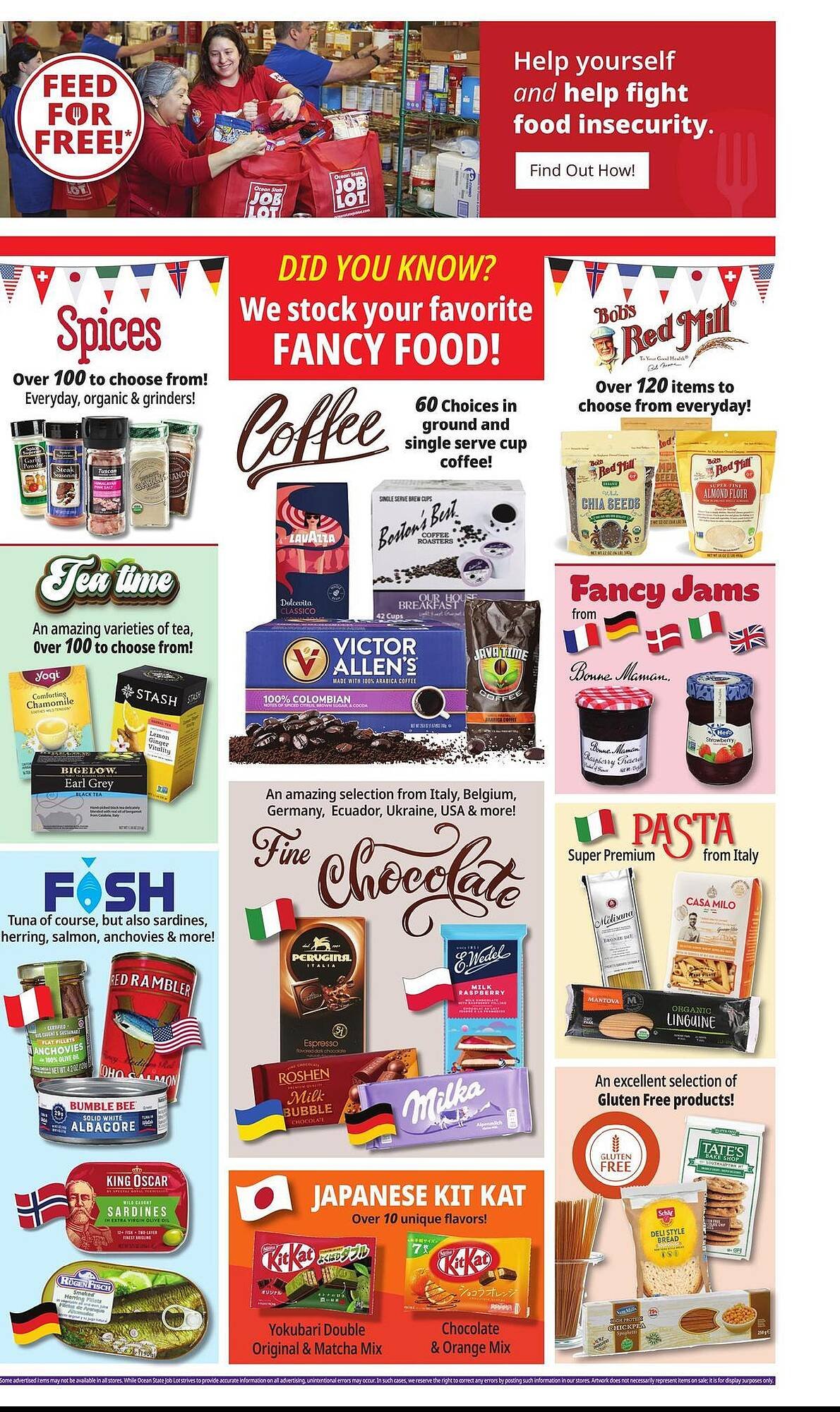 Ocean State Job Lot flyer