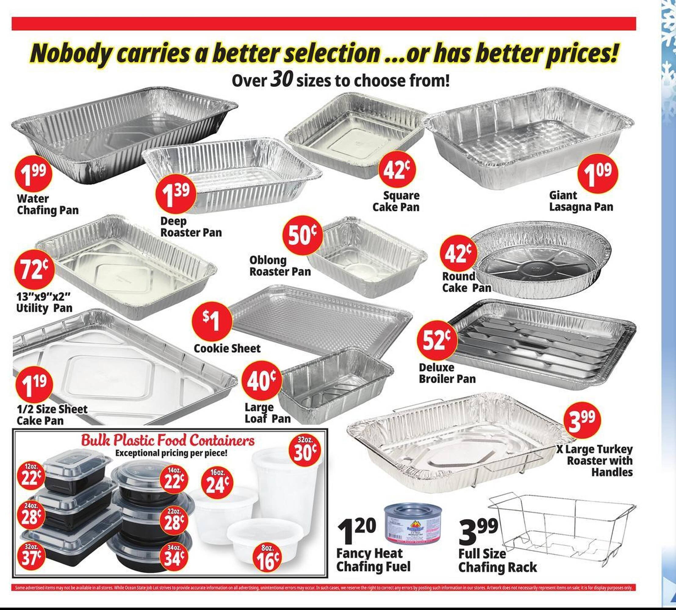 Ocean State Job Lot flyer