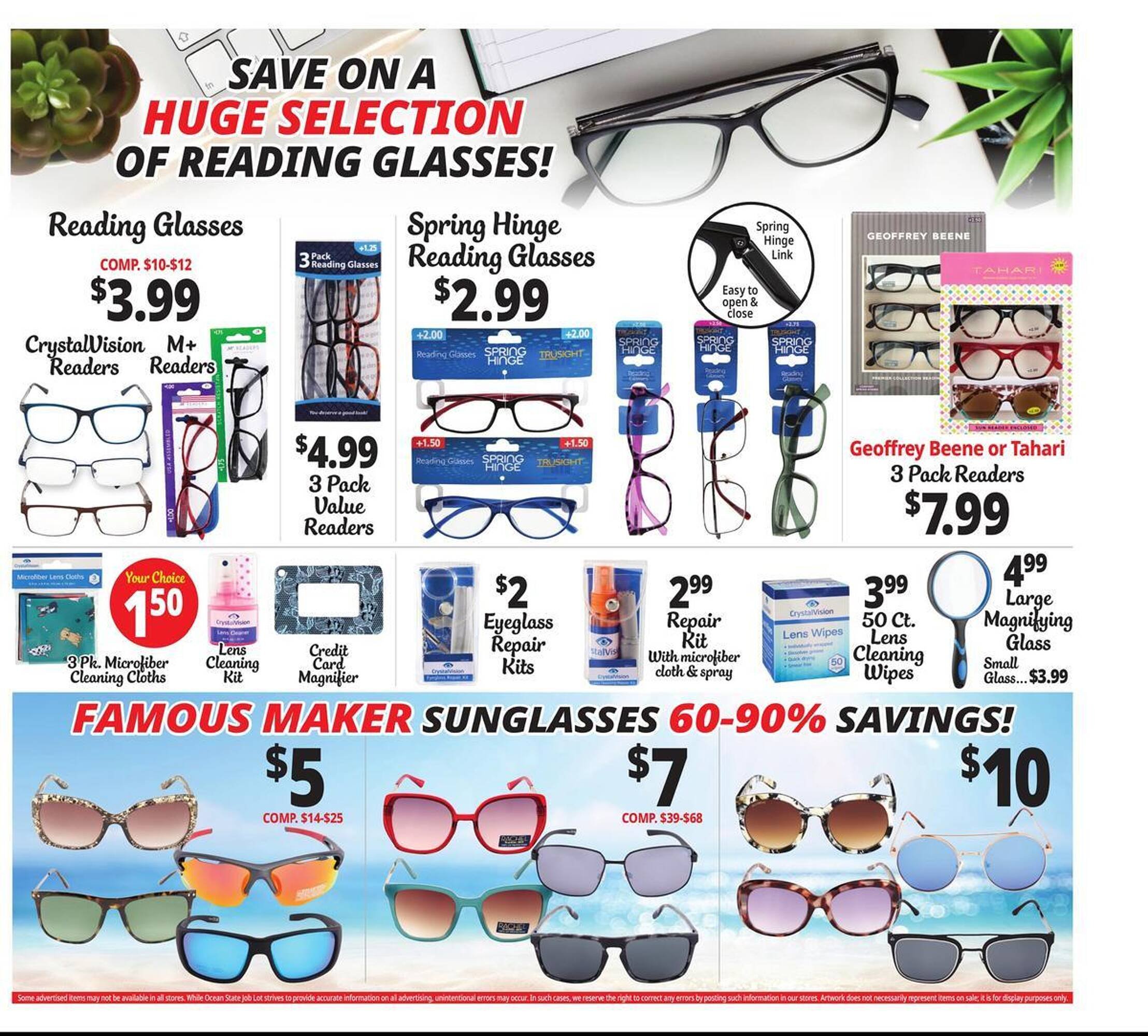 Ocean State Job Lot flyer