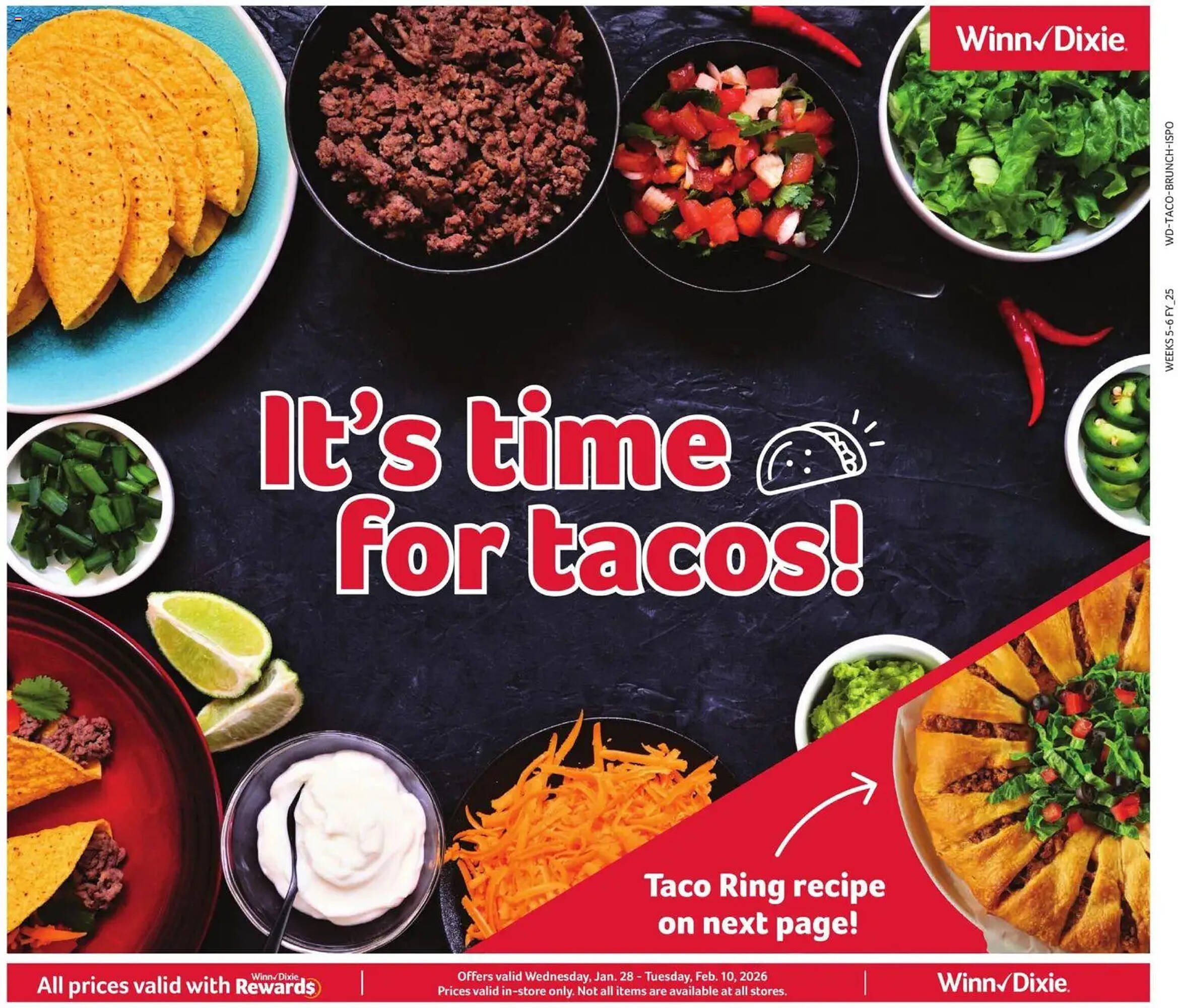 Winn Dixie weekly ad