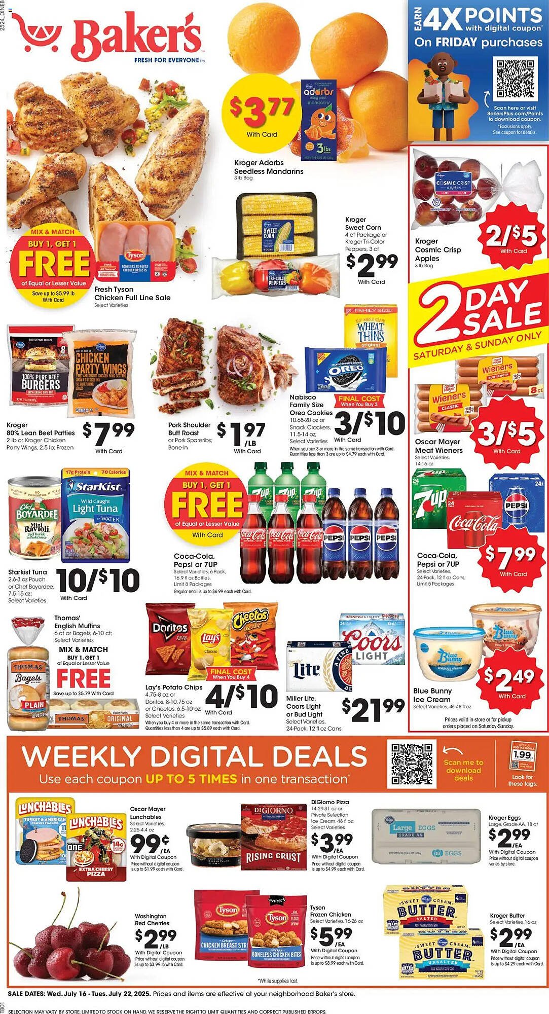 Baker&#039;s Weekly Ad (2025-07-16 - 2025-07-22) | 1