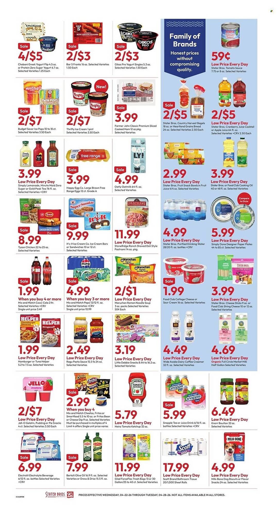 Stater Bros weekly ad