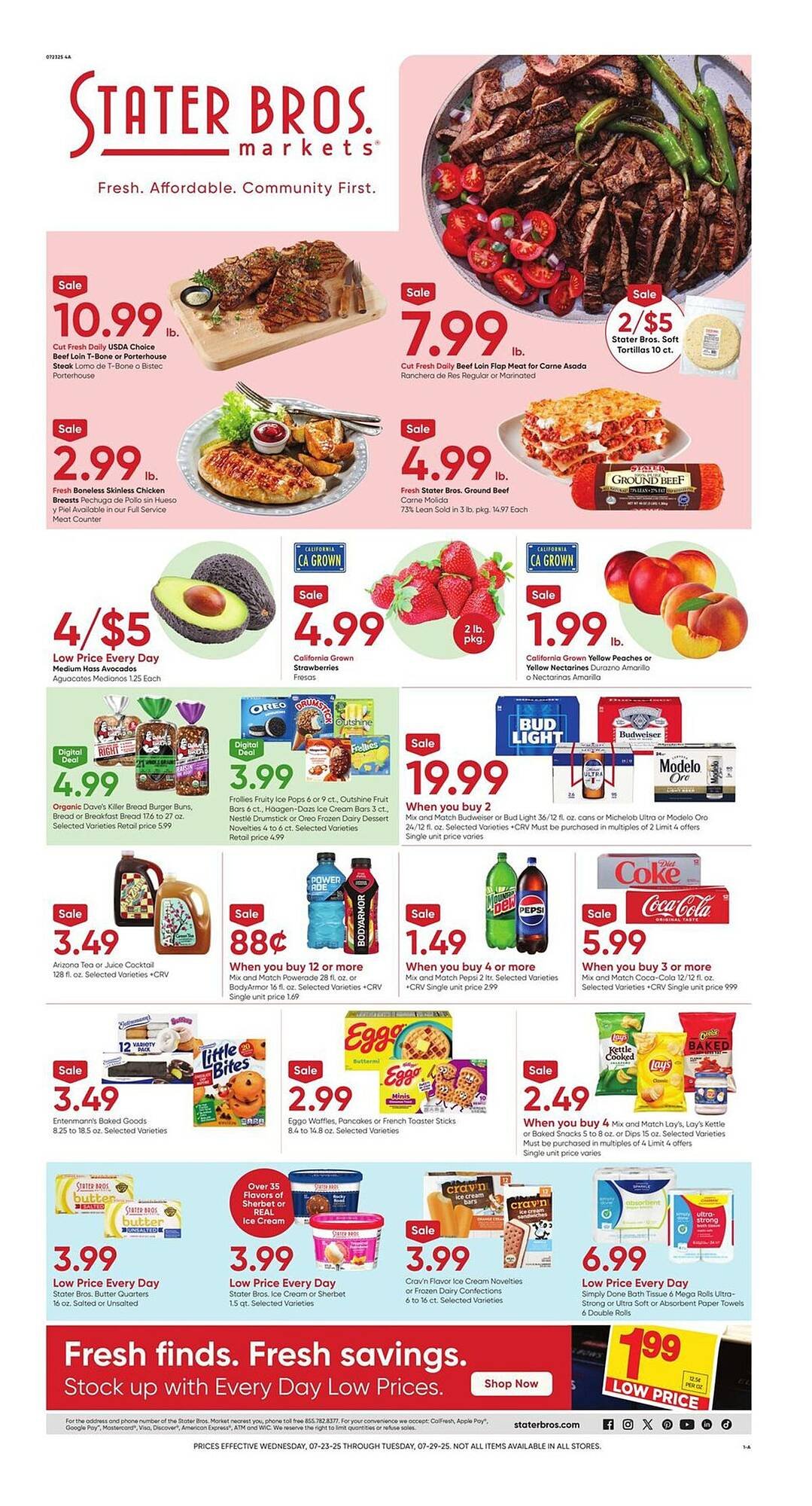 Stater Bros Weekly Ad (2025-07-23 - 2025-07-29) | 1