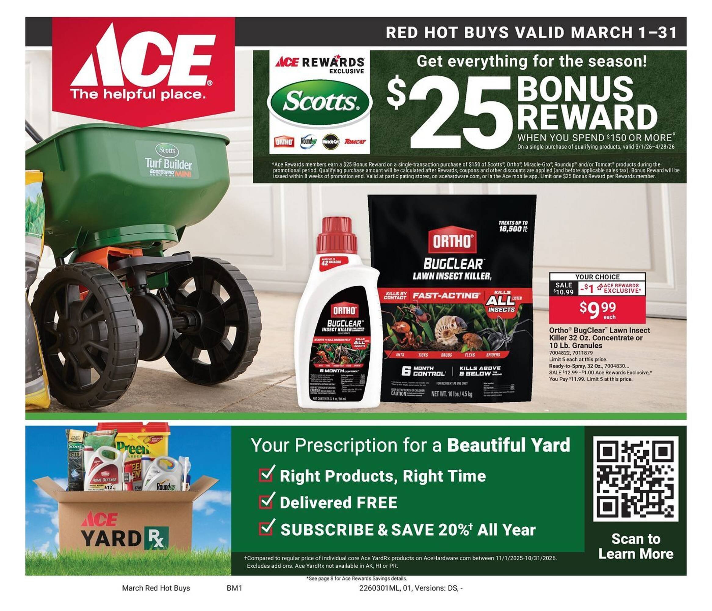 Ace Hardware flyer