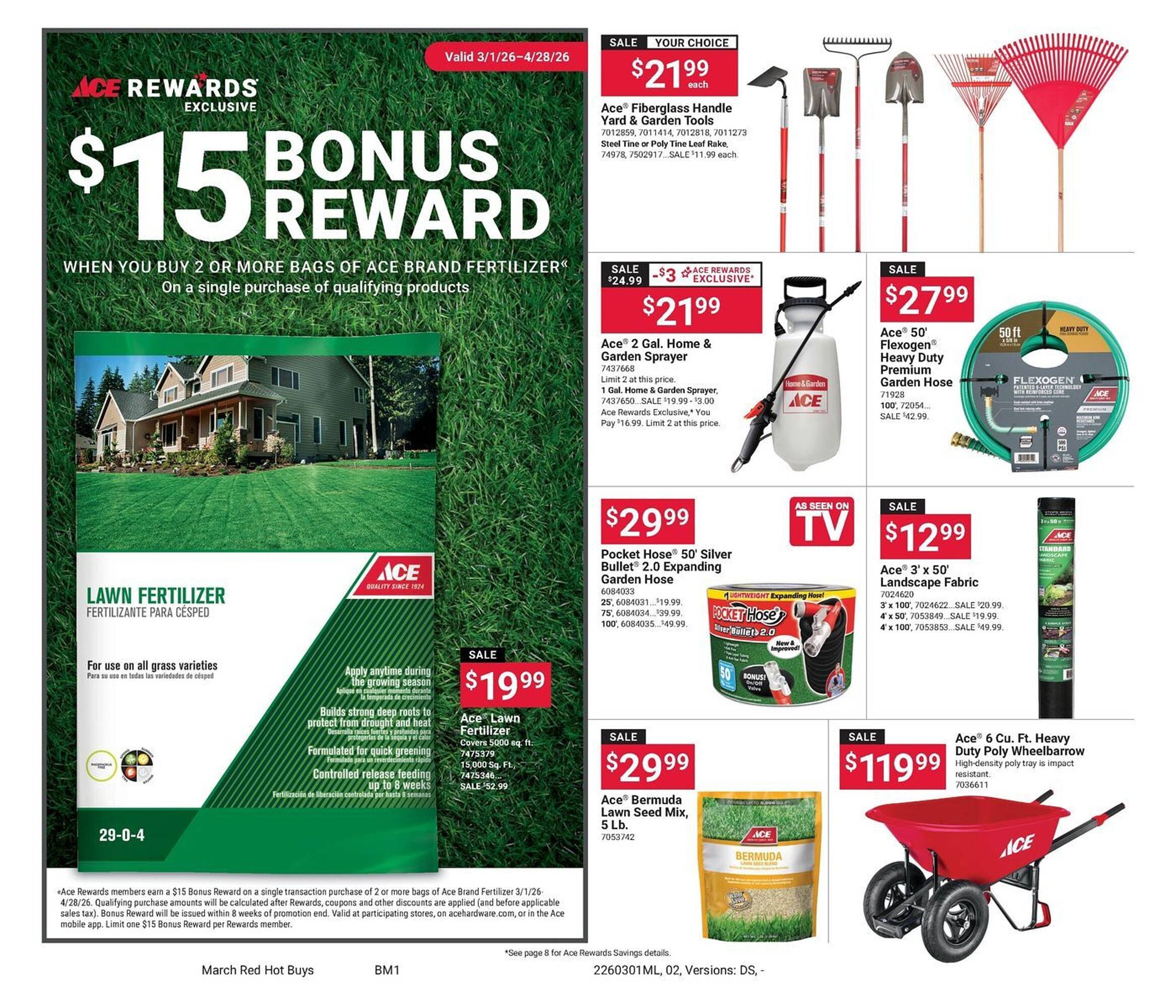 Ace Hardware flyer