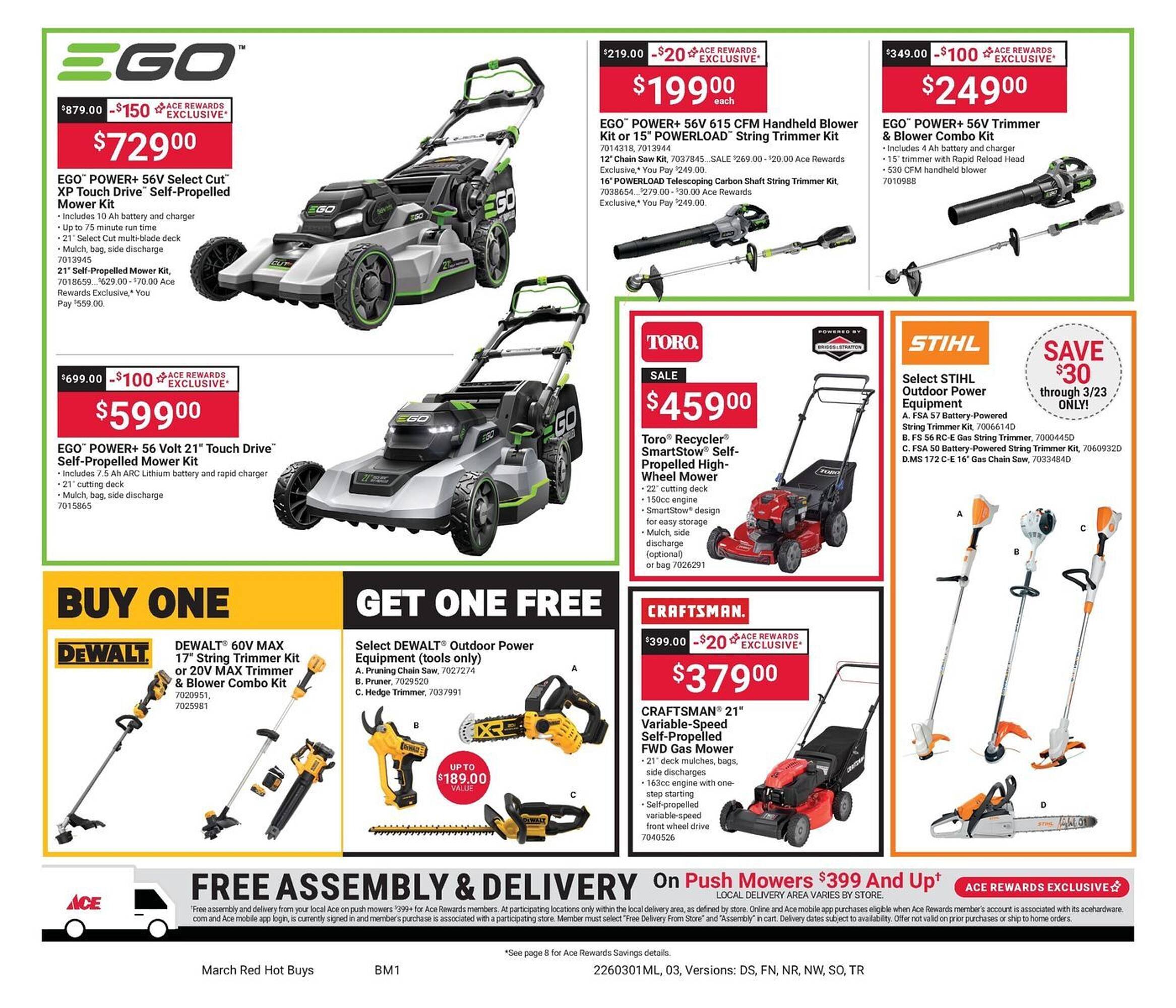 Ace Hardware flyer