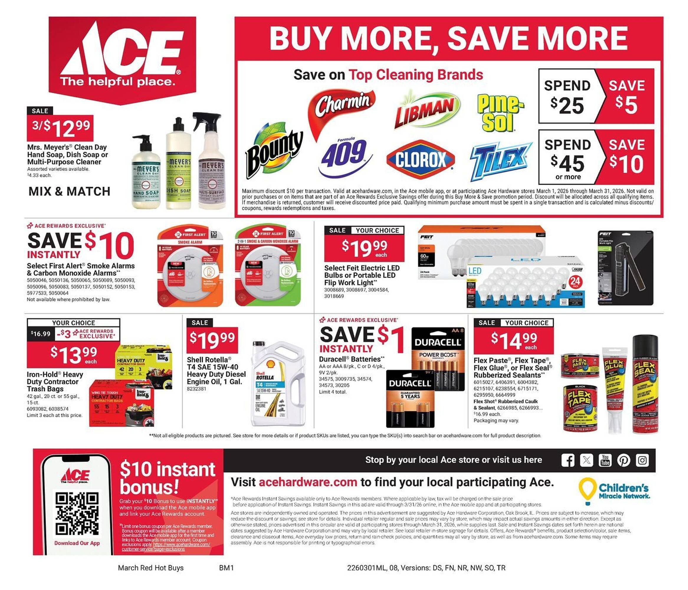 Ace Hardware flyer