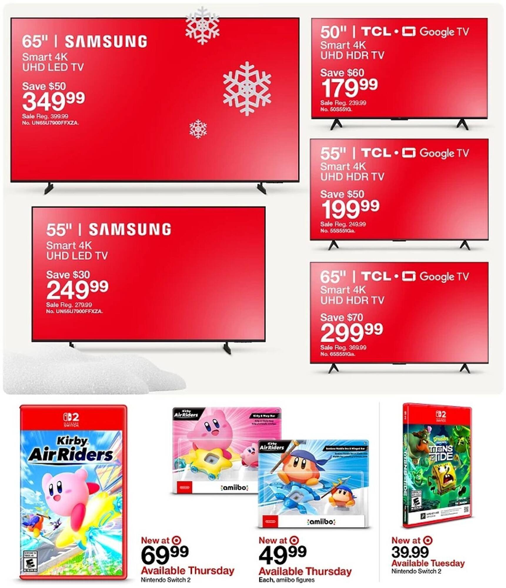 Target weekly ad