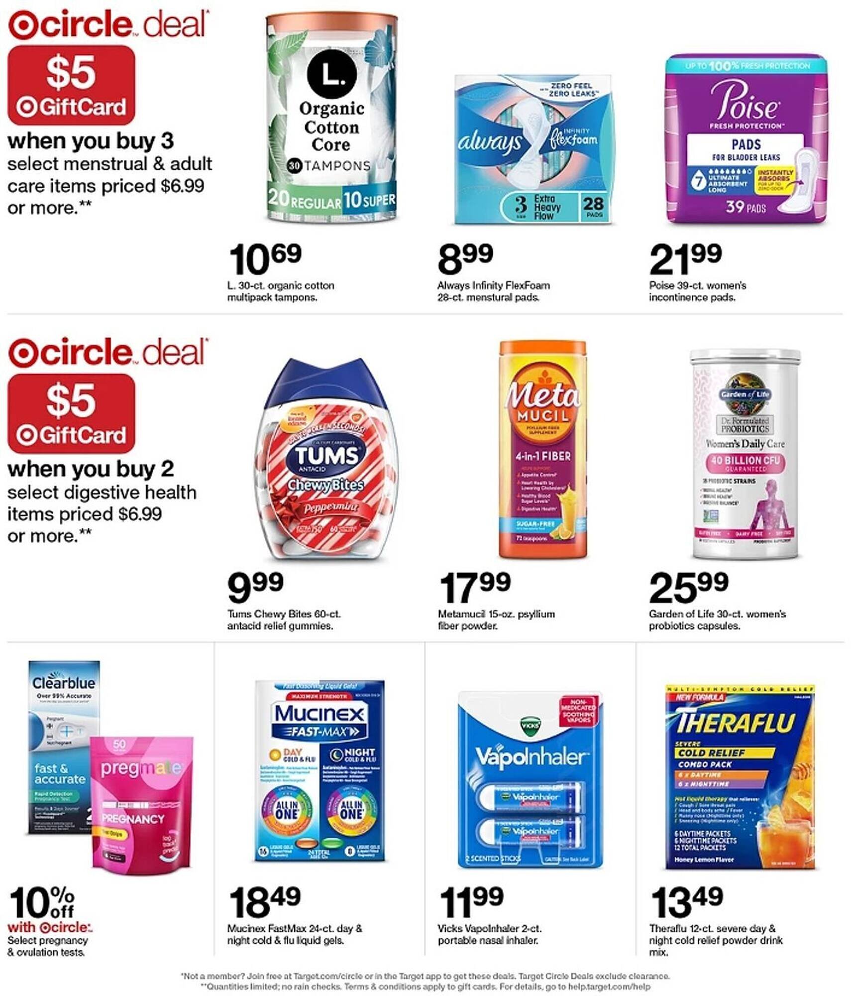 Target weekly ad