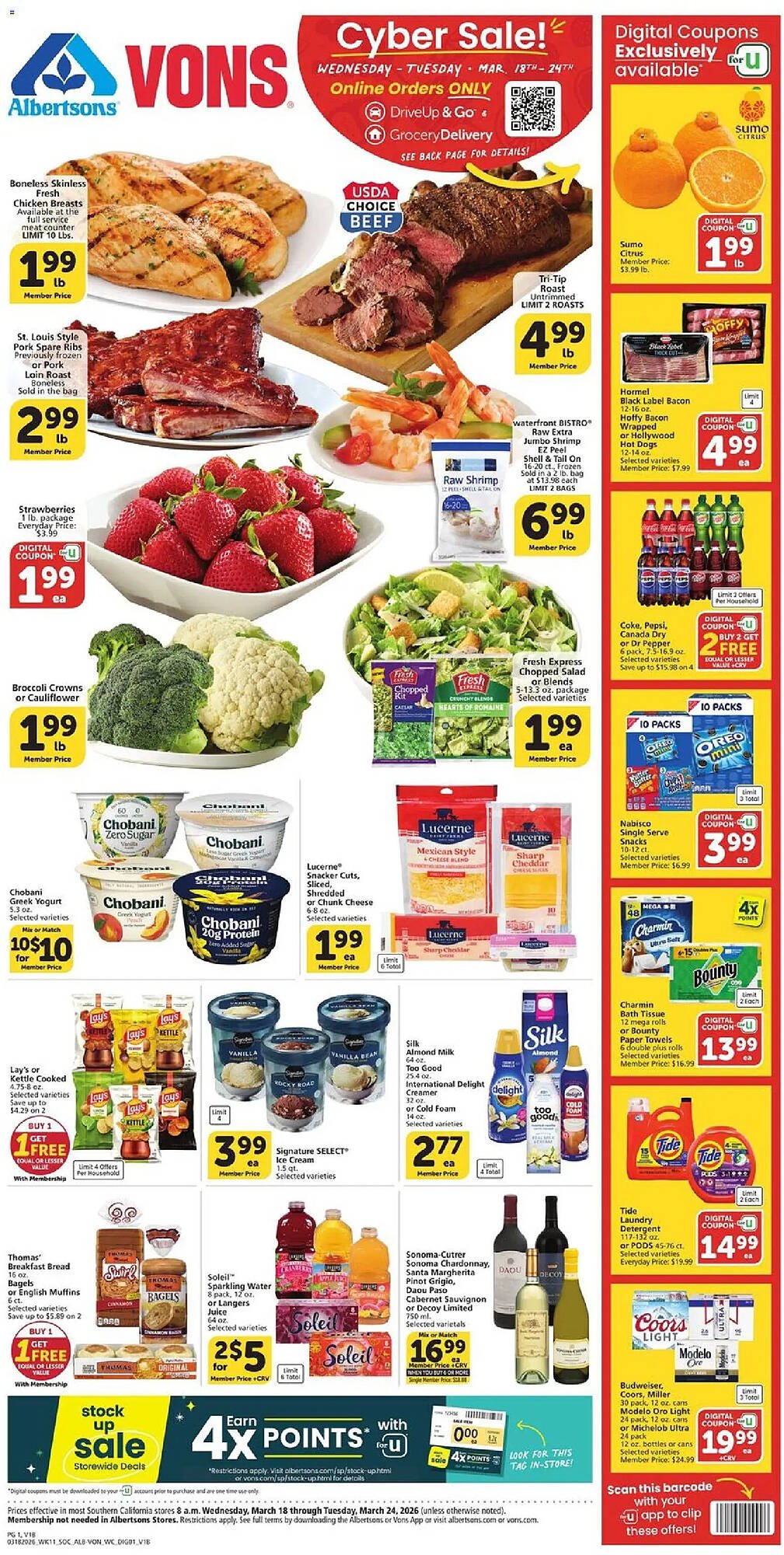 Vons weekly ad
