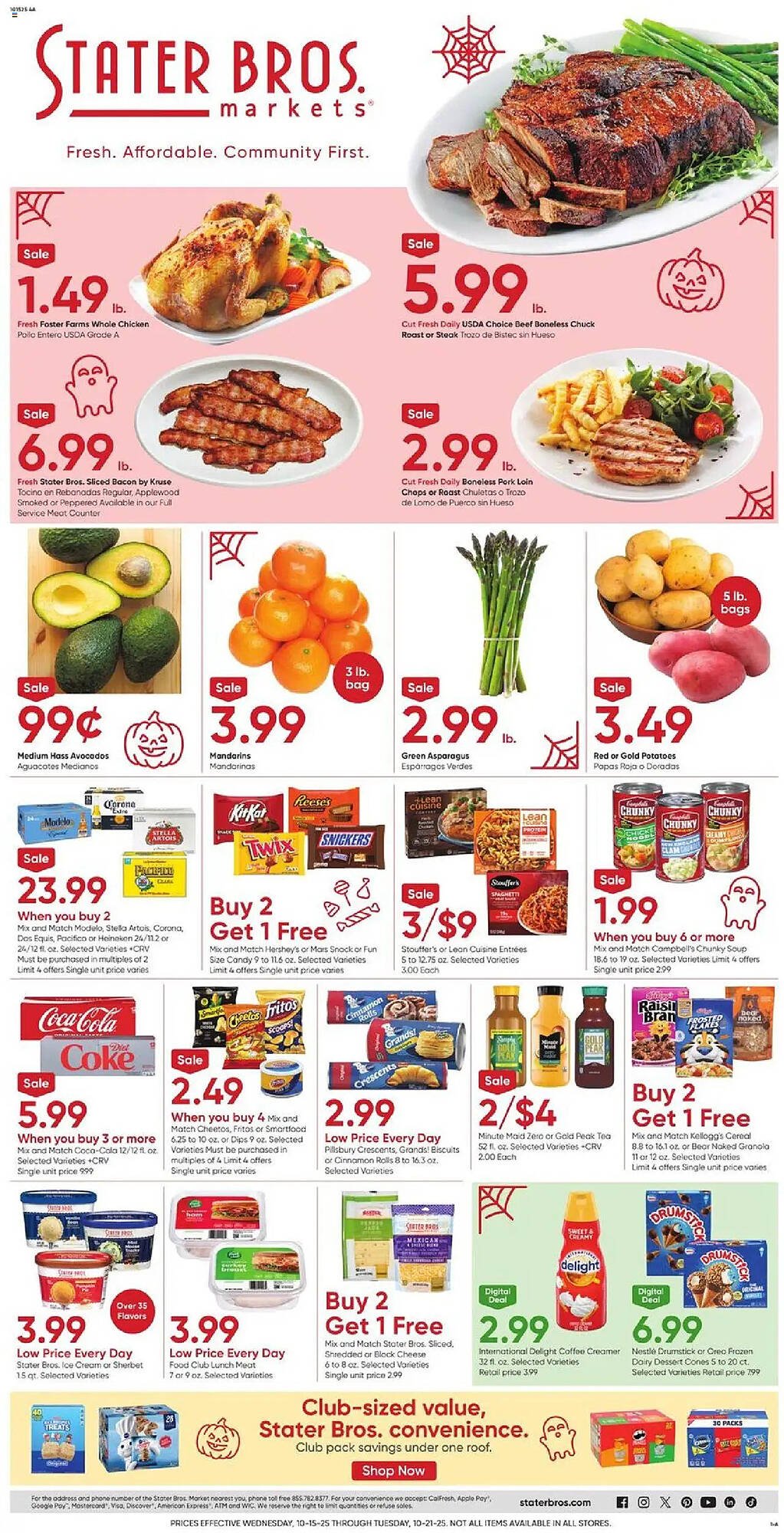 Stater Bros weekly ad (2025-10-15 - 2025-10-21) | 1
