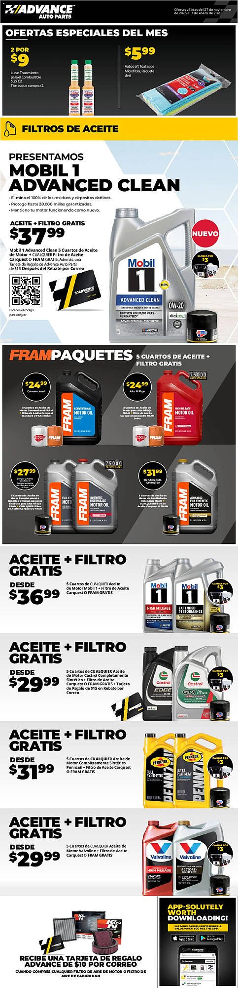 Advance Auto Parts flyer