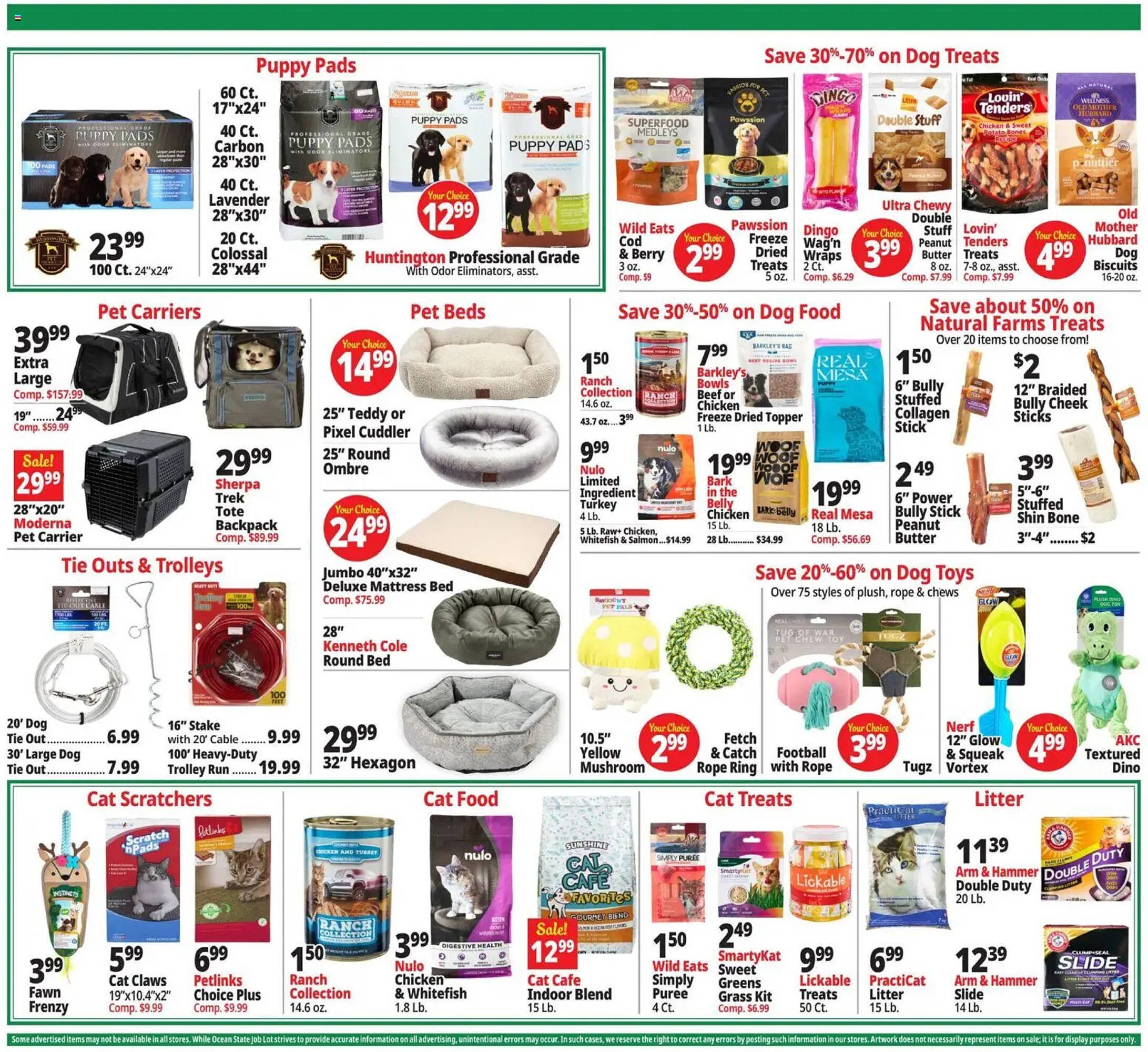 Ocean State Job Lot flyer