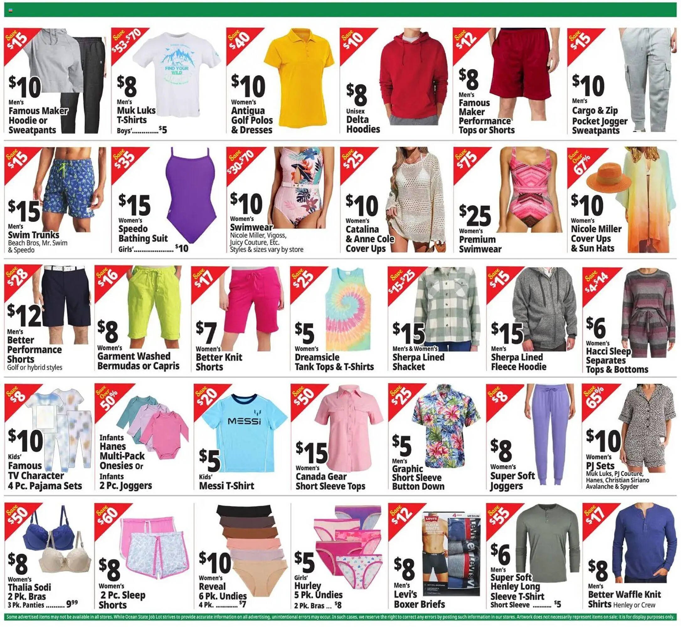Ocean State Job Lot flyer