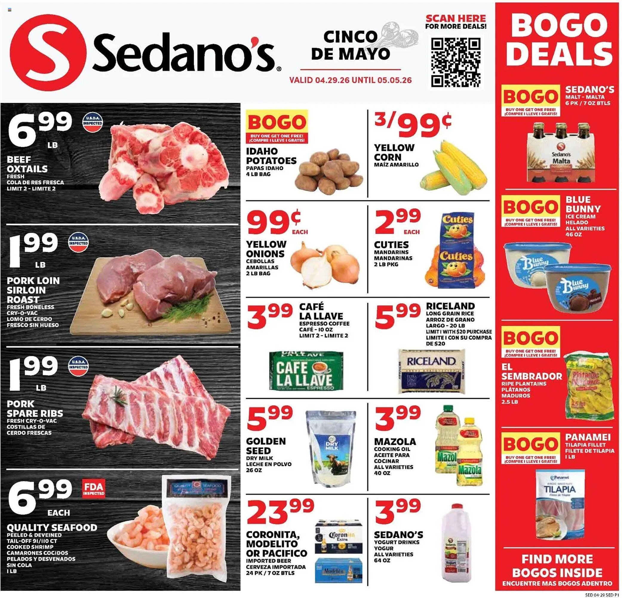 Sedano's weekly ad