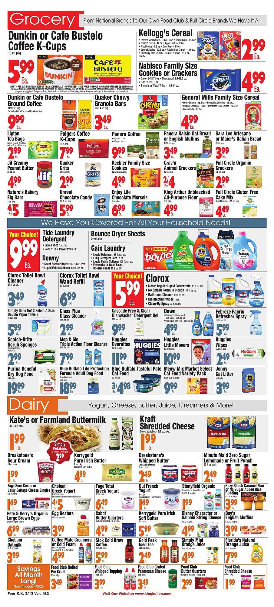 King Kullen weekly ad