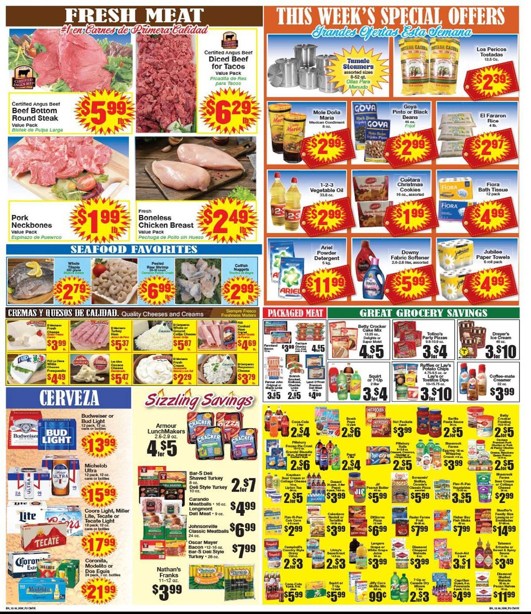 Supermercado El Rancho weekly ad