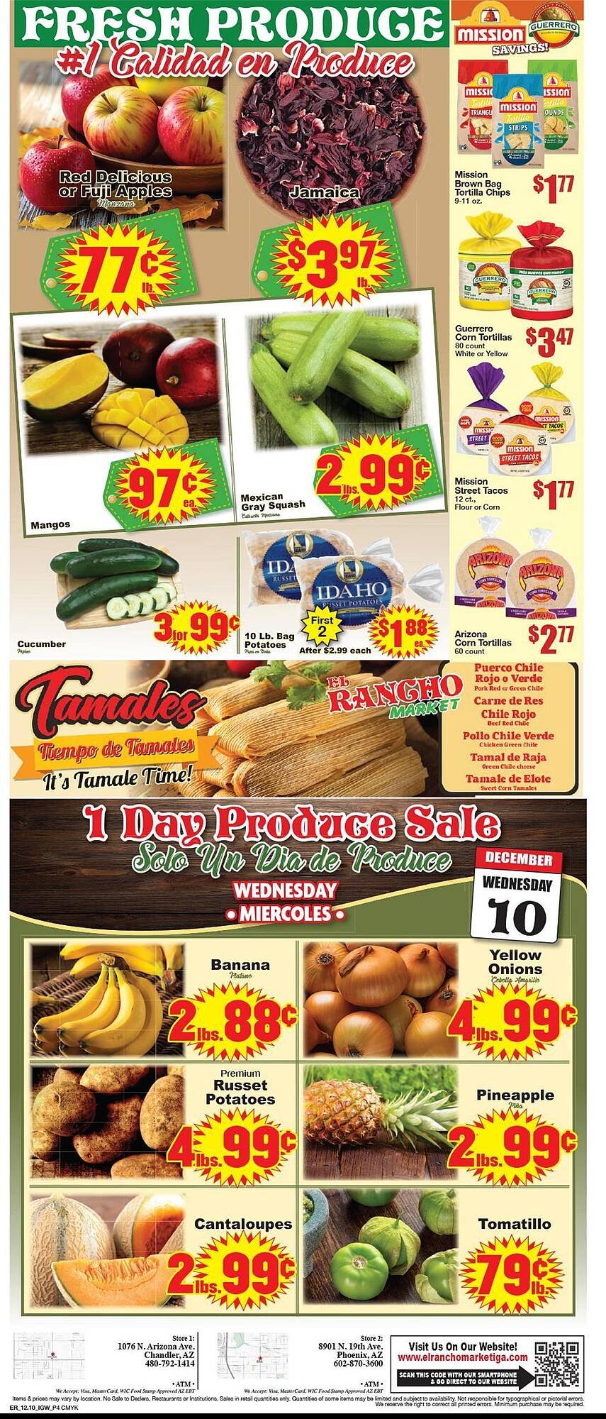 Supermercado El Rancho weekly ad