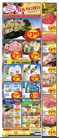 Supermercado El Rancho weekly ad