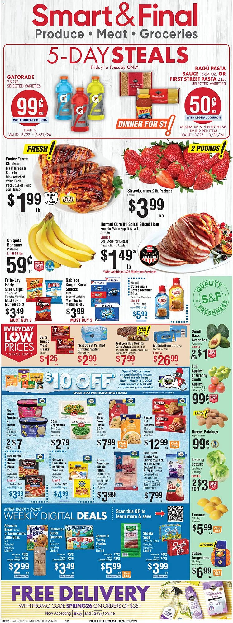 Smart &amp; Final weekly ad