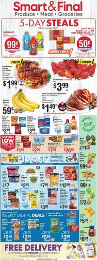 Smart &amp; Final weekly ad