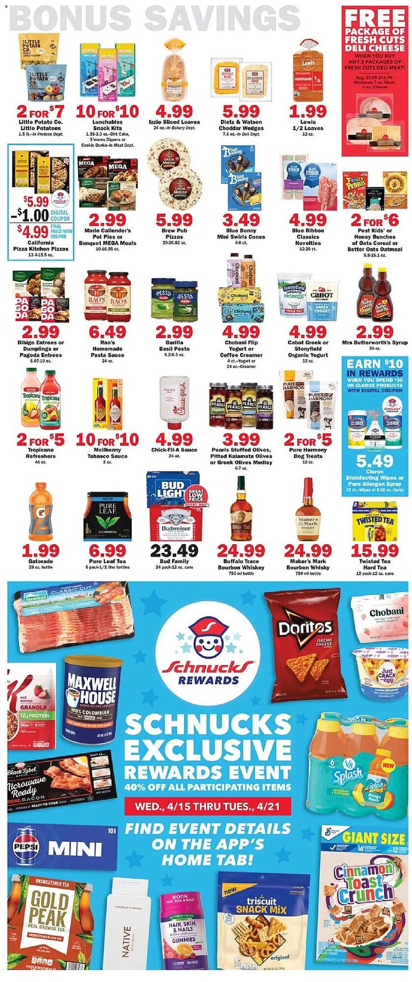 Schnucks weekly ad