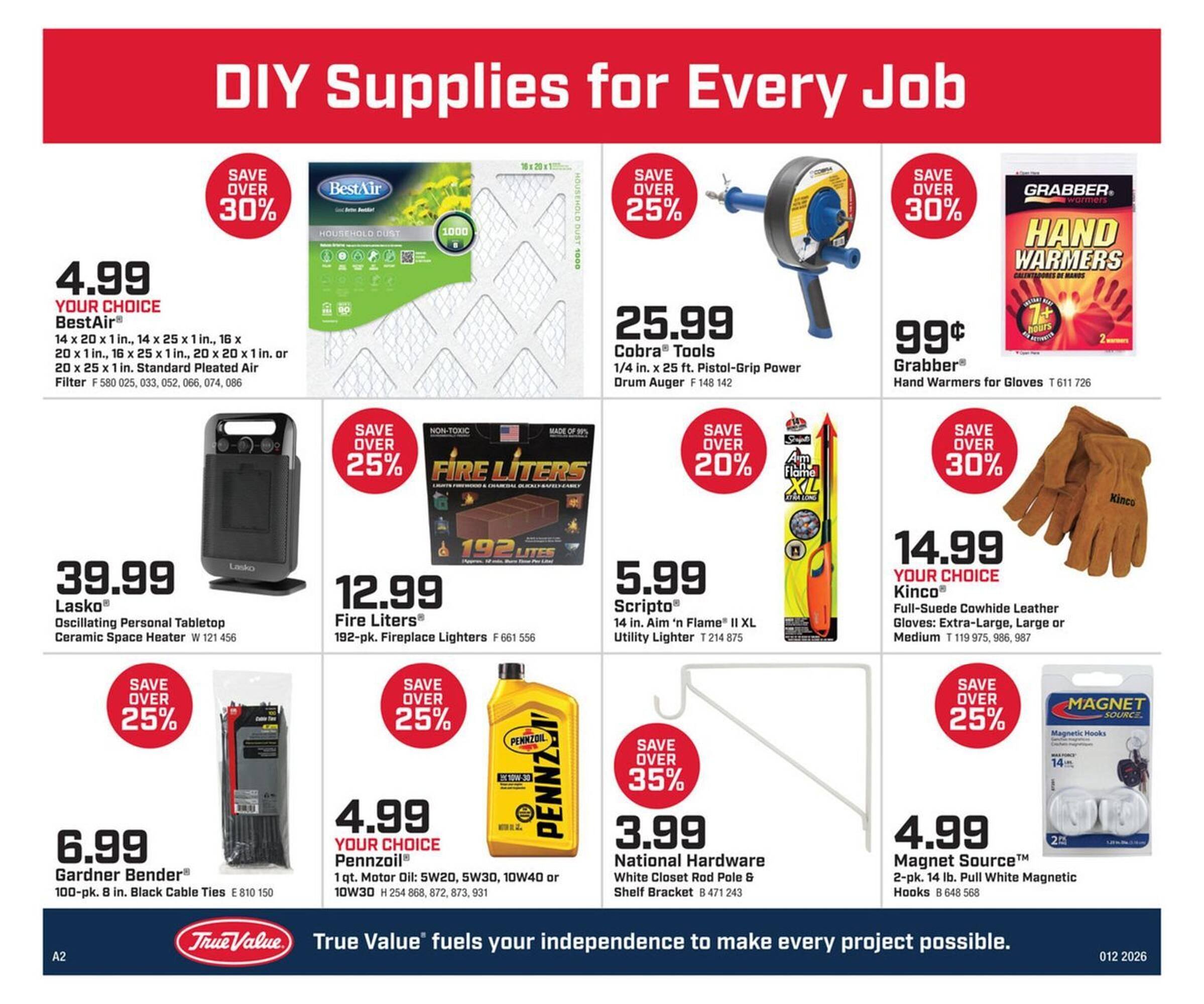 True Value weekly ad