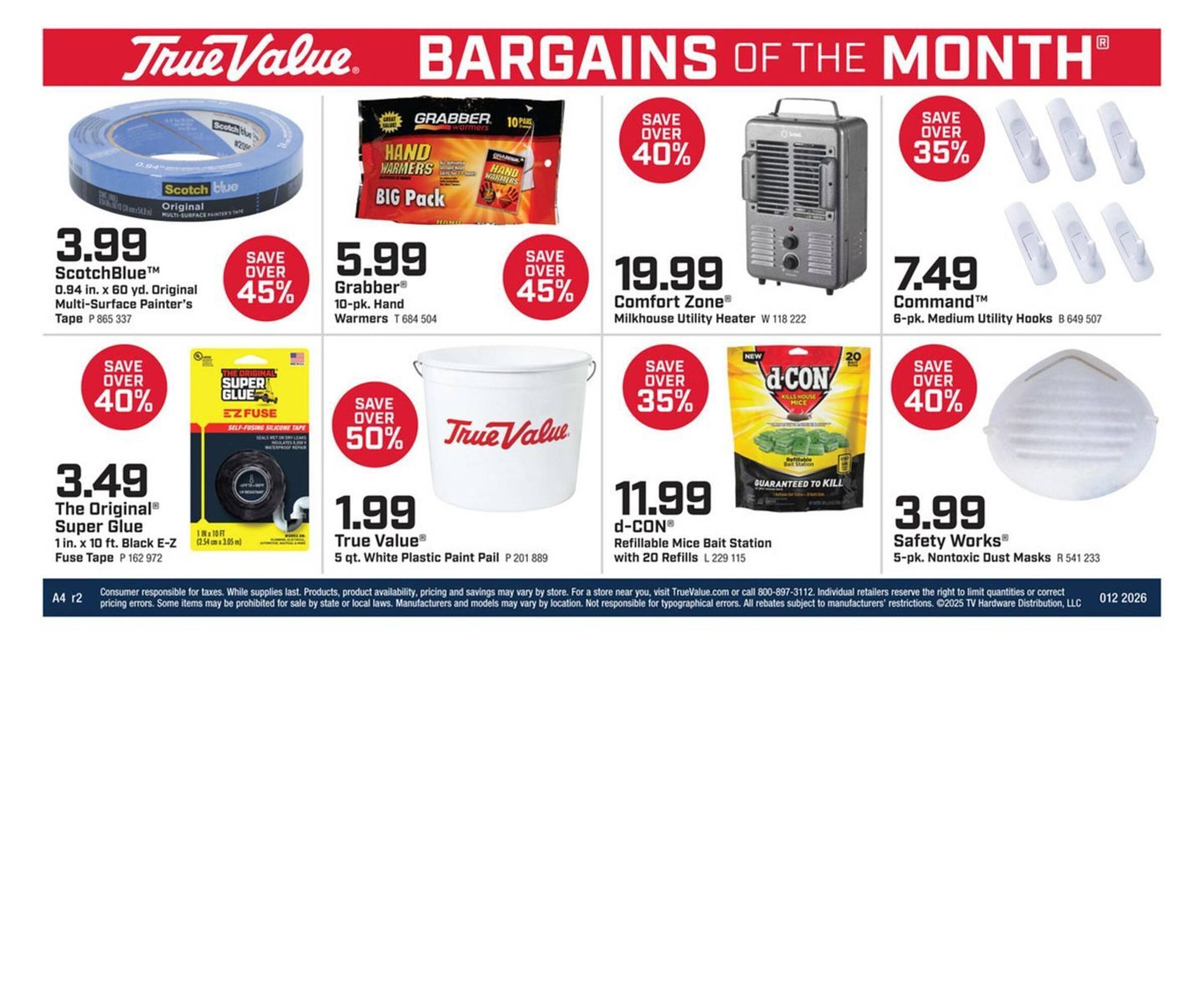 True Value weekly ad