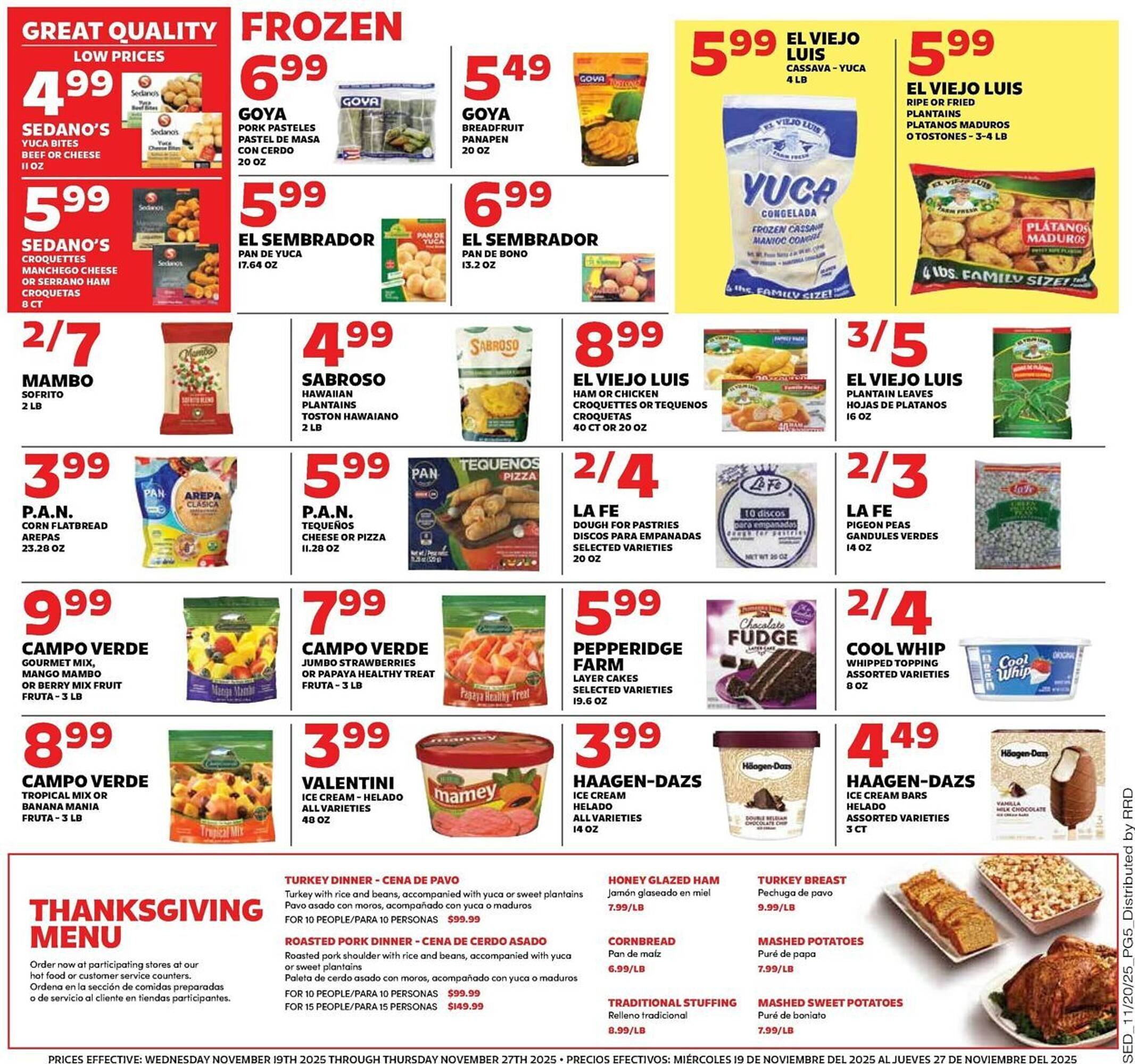 Sedano&#039;s weekly ad
