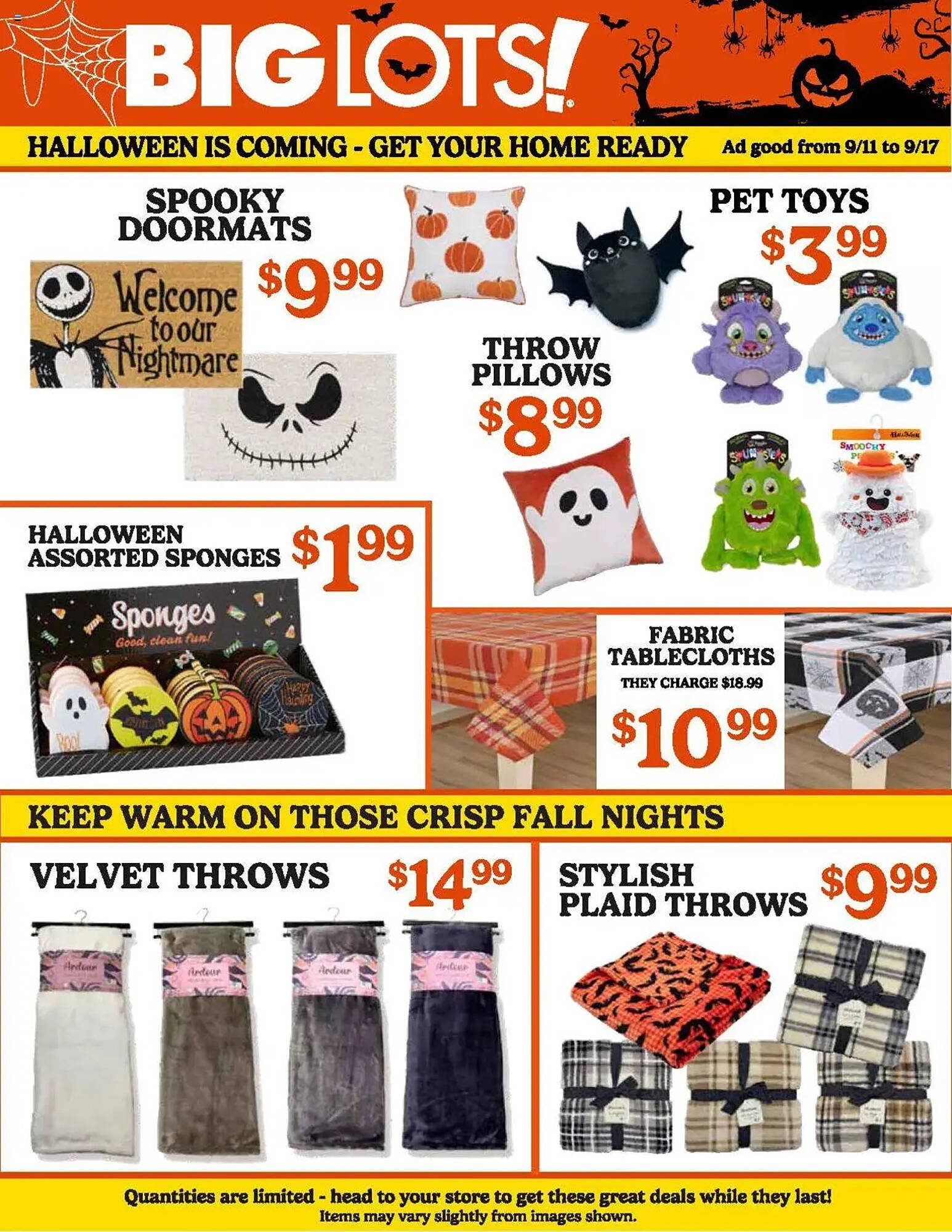 Big Lots weekly ad (2025-09-11 - 2025-09-18) | 1