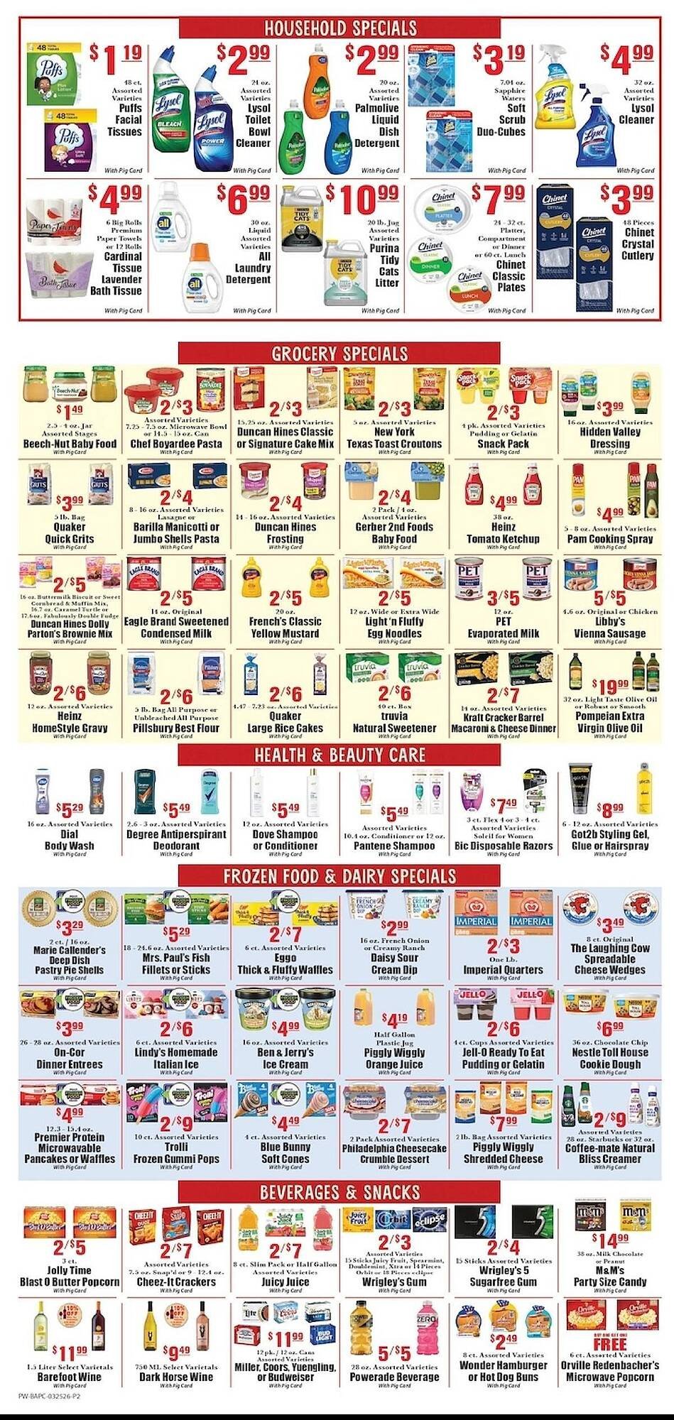 Piggly Wiggly weekly ad