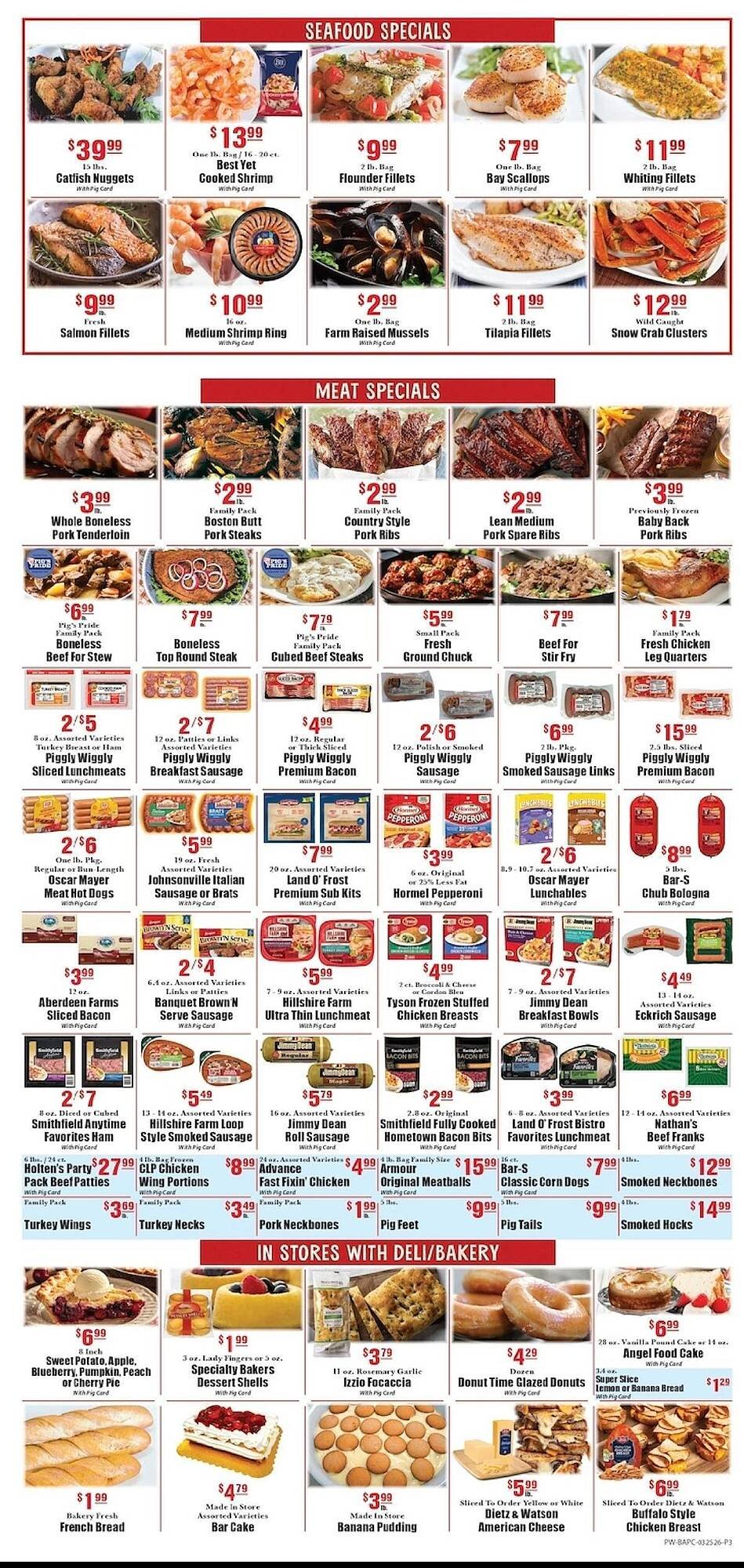 Piggly Wiggly weekly ad