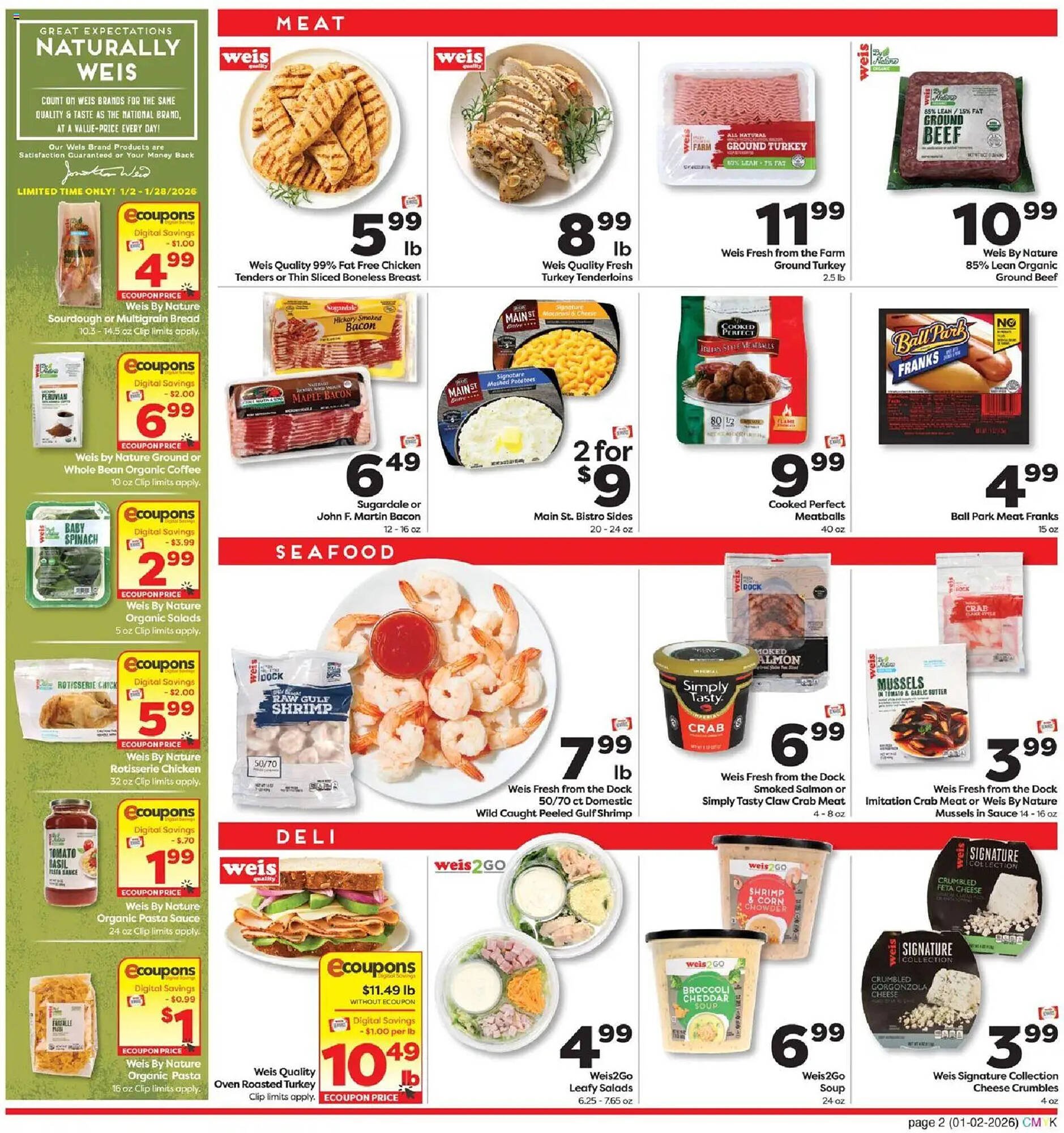 Weis Markets weekly ad
