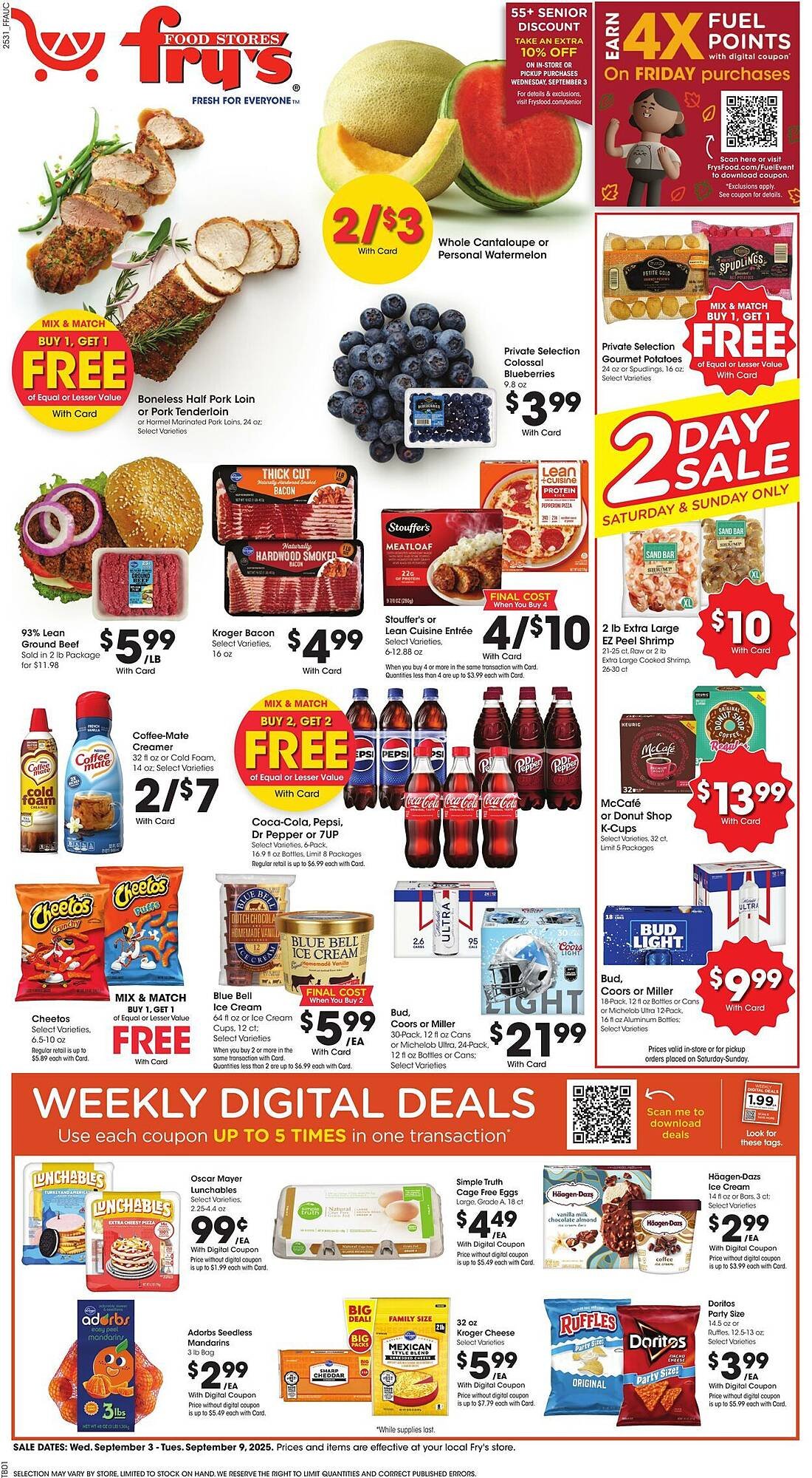 Fry&#039;s weekly ad (2025-09-03 - 2025-09-09) | 1