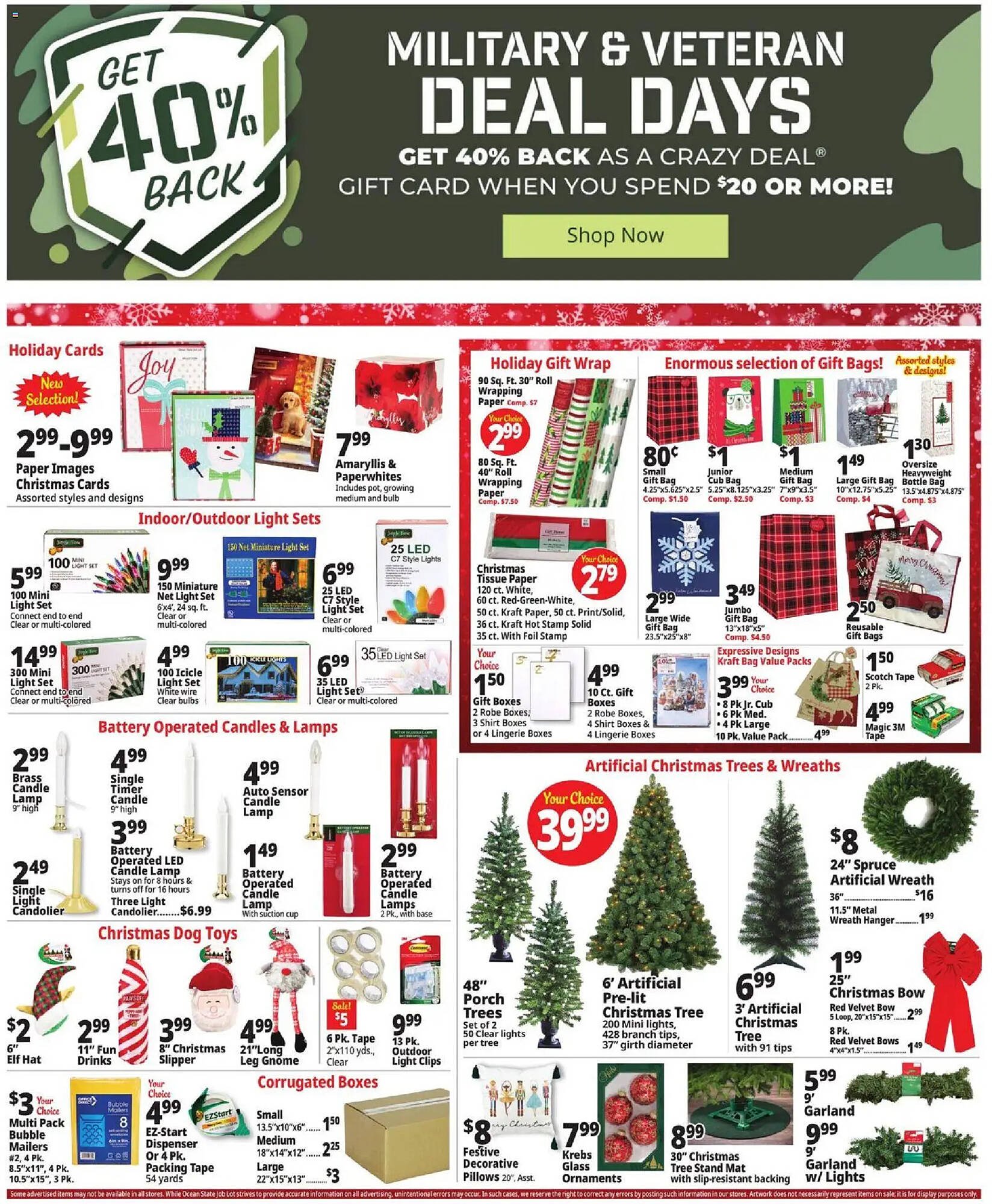 Ocean State Job Lot flyer (2025-11-06 - 2025-11-12) | 2