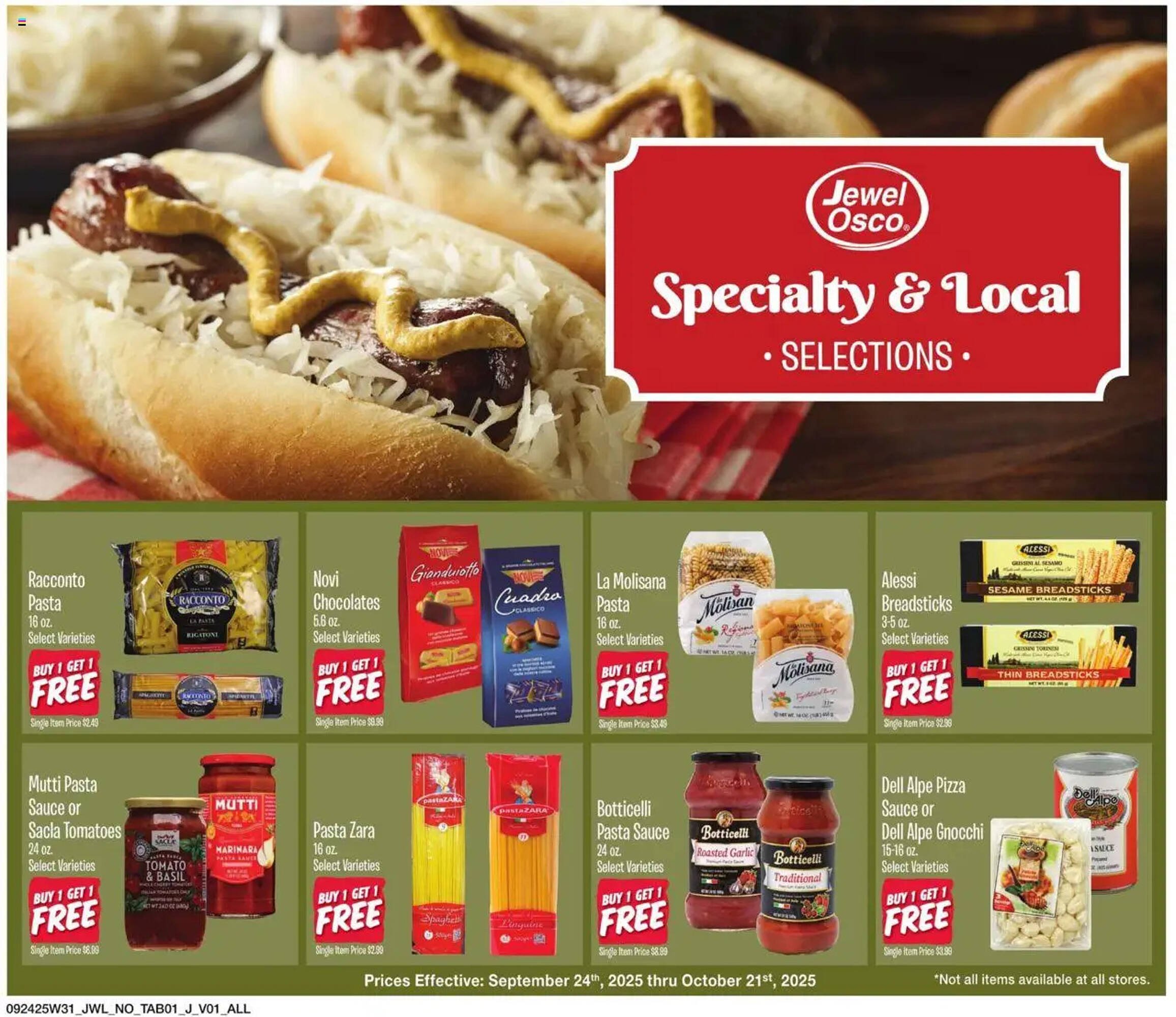 Jewel-Osco weekly ad (2025-09-24 - 2025-10-22) | 1
