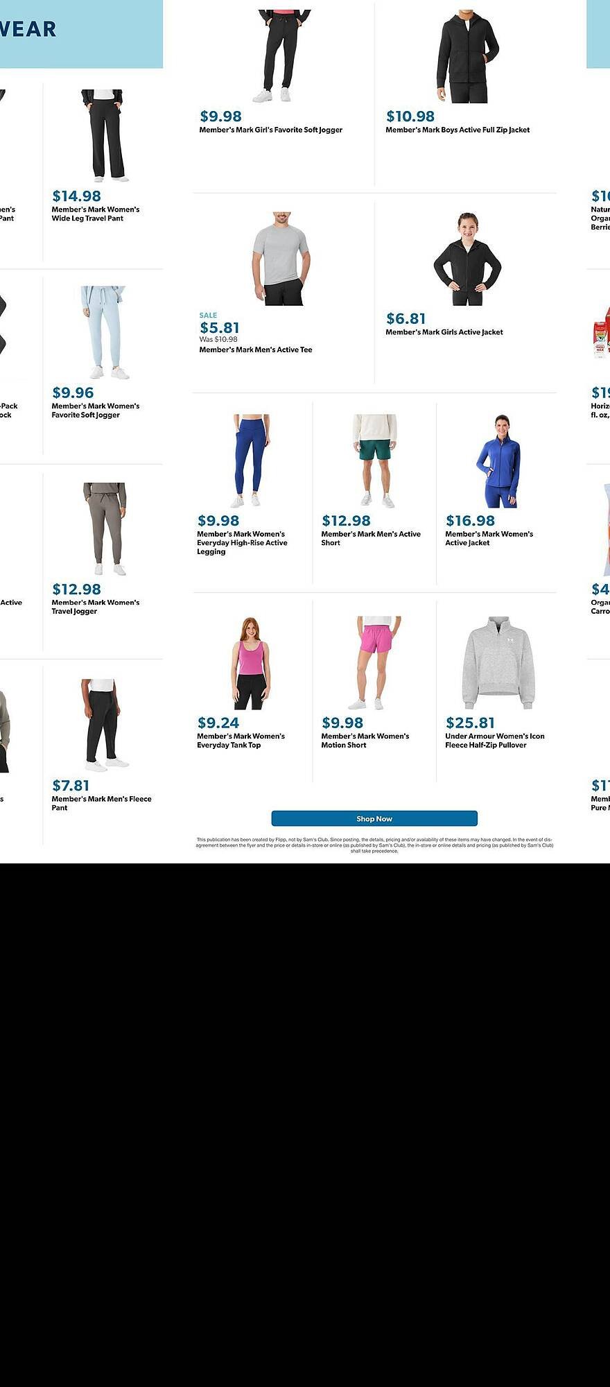 Sam's Club weekly ad