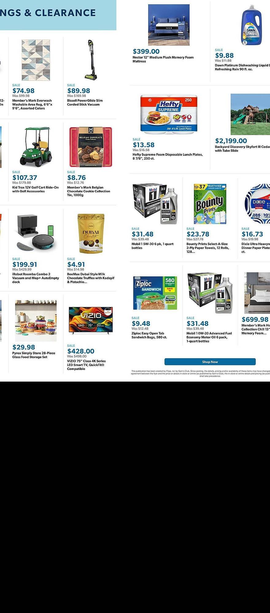 Sam's Club weekly ad
