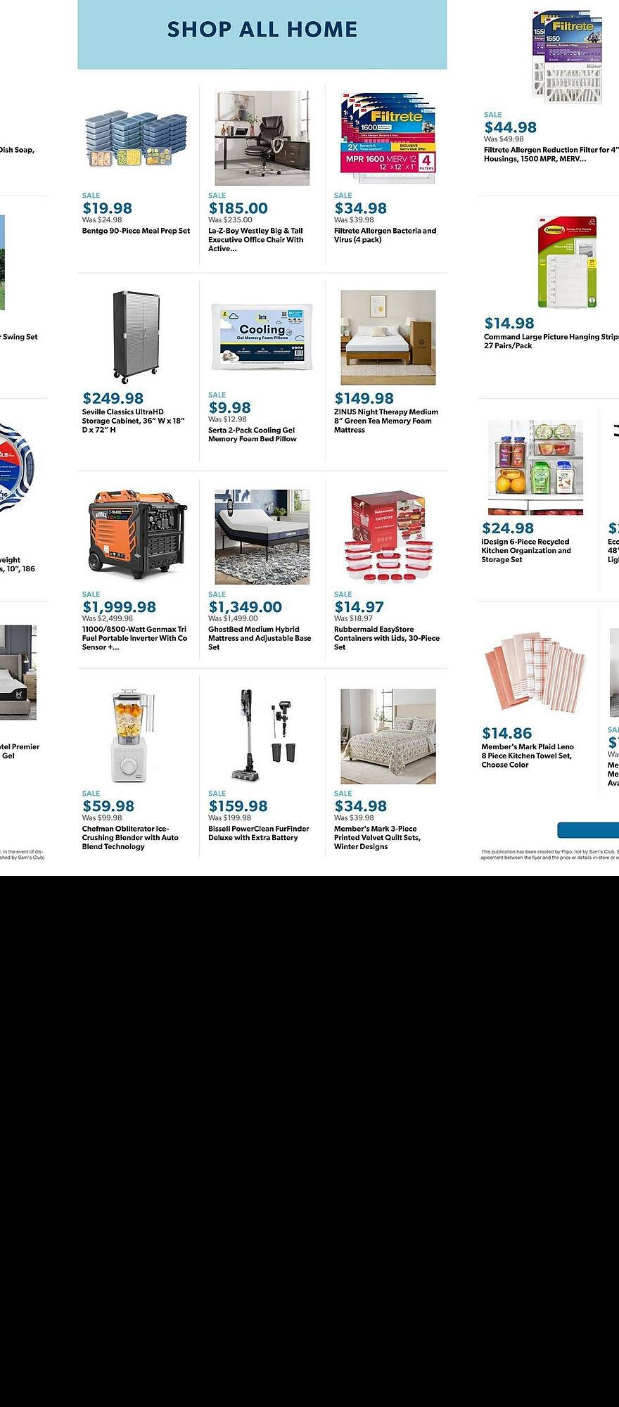 Sam's Club weekly ad