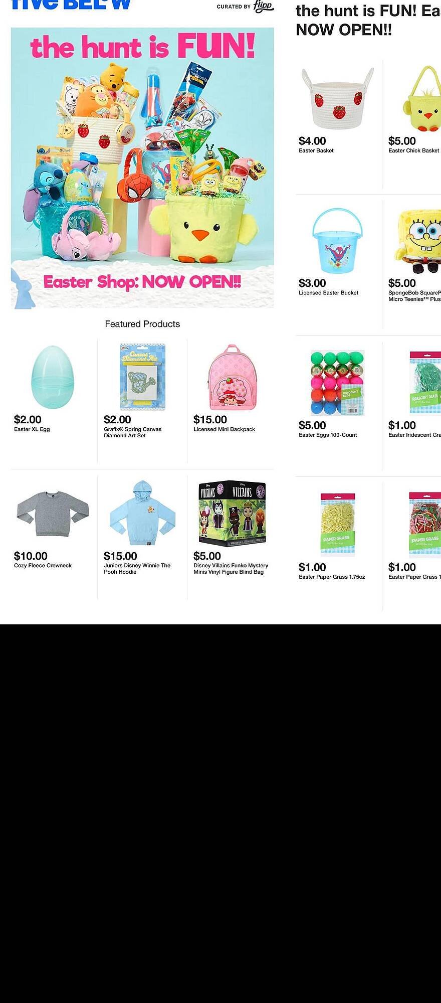 Five Below weekly ad