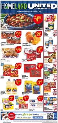 Homeland Market weekly ad