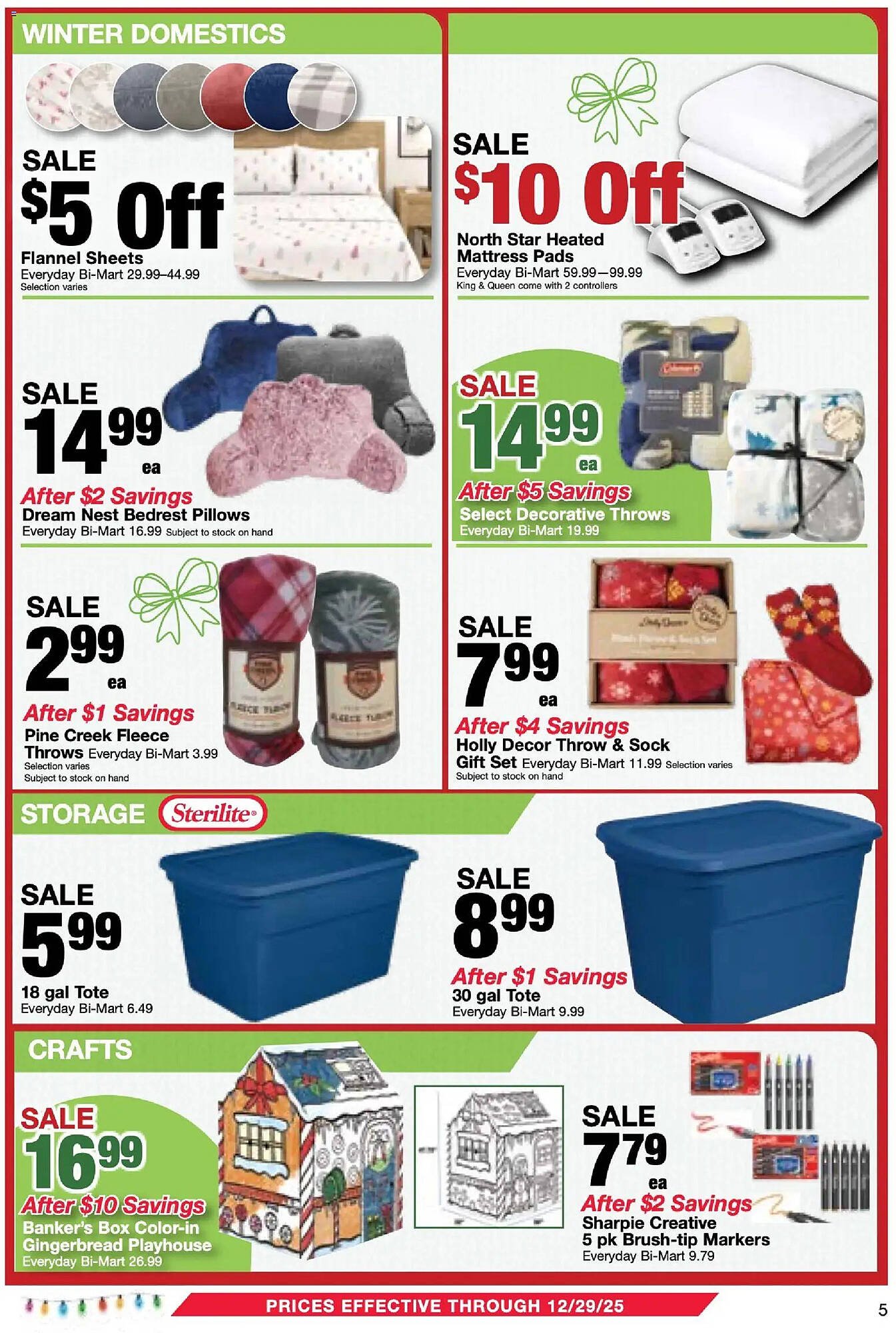Bi-Mart weekly ad