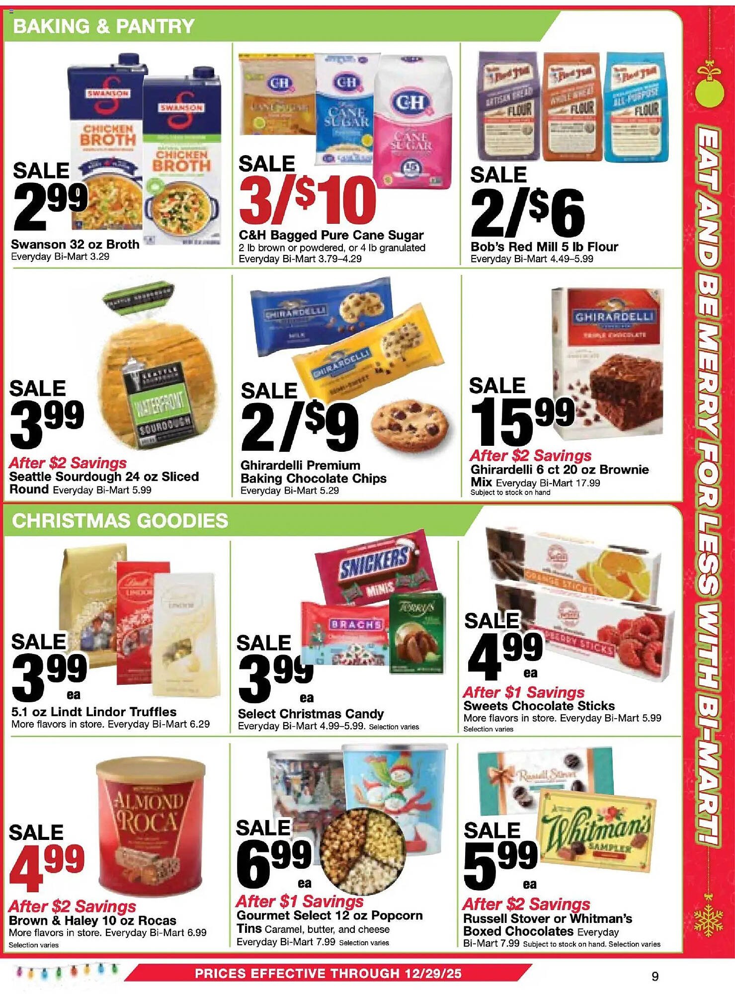 Bi-Mart weekly ad
